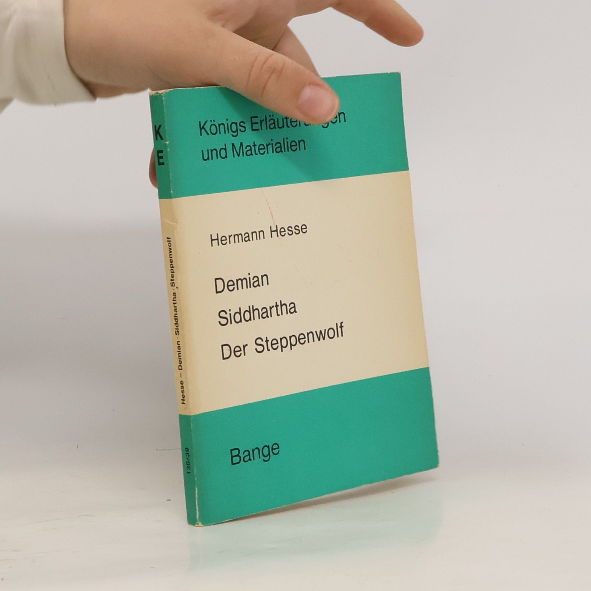 Erläuterungen zu Hermann Hesse, "Demian, Siddhartha, Der Steppenwolf"