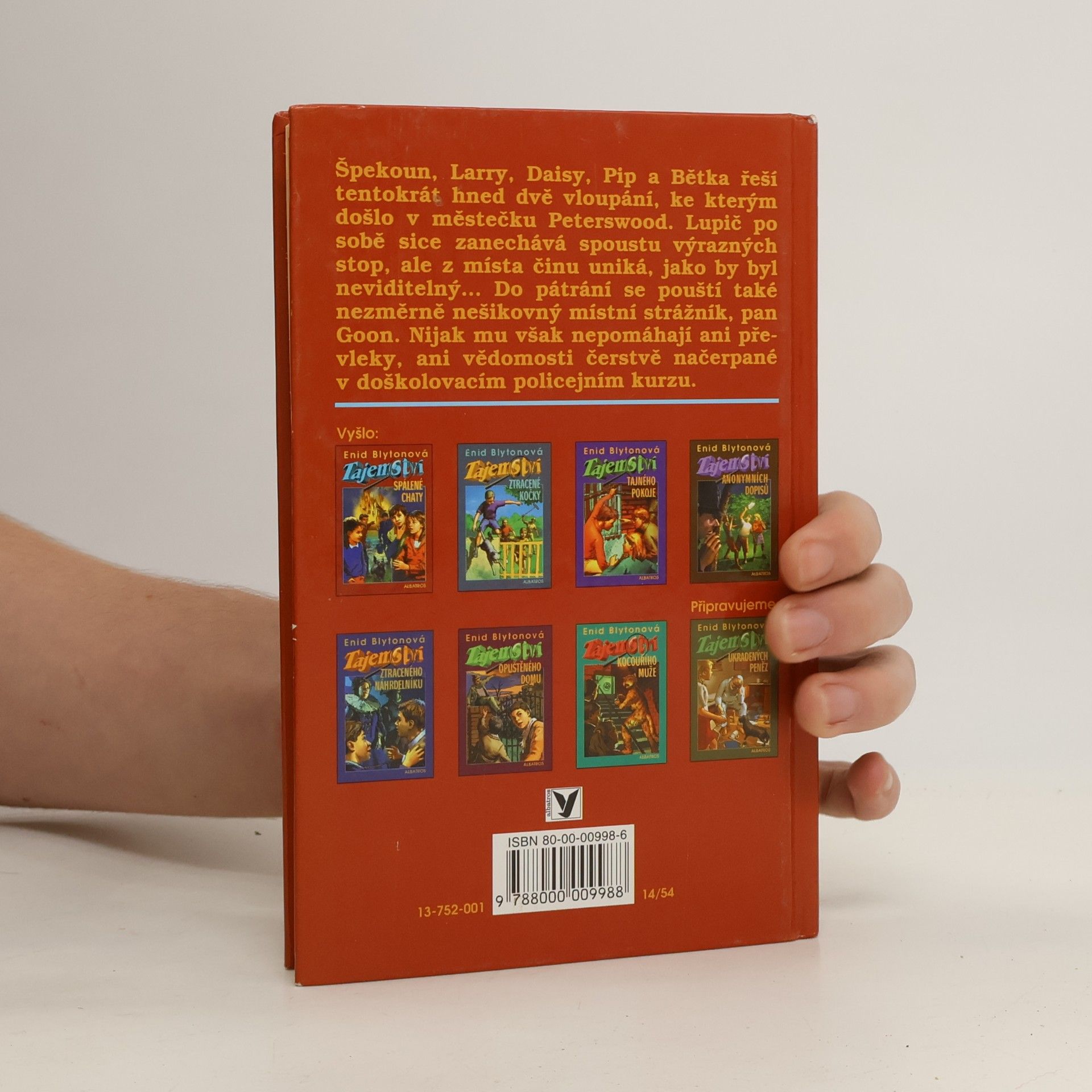 Enid Blyton Tajemství neviditelného lupiče