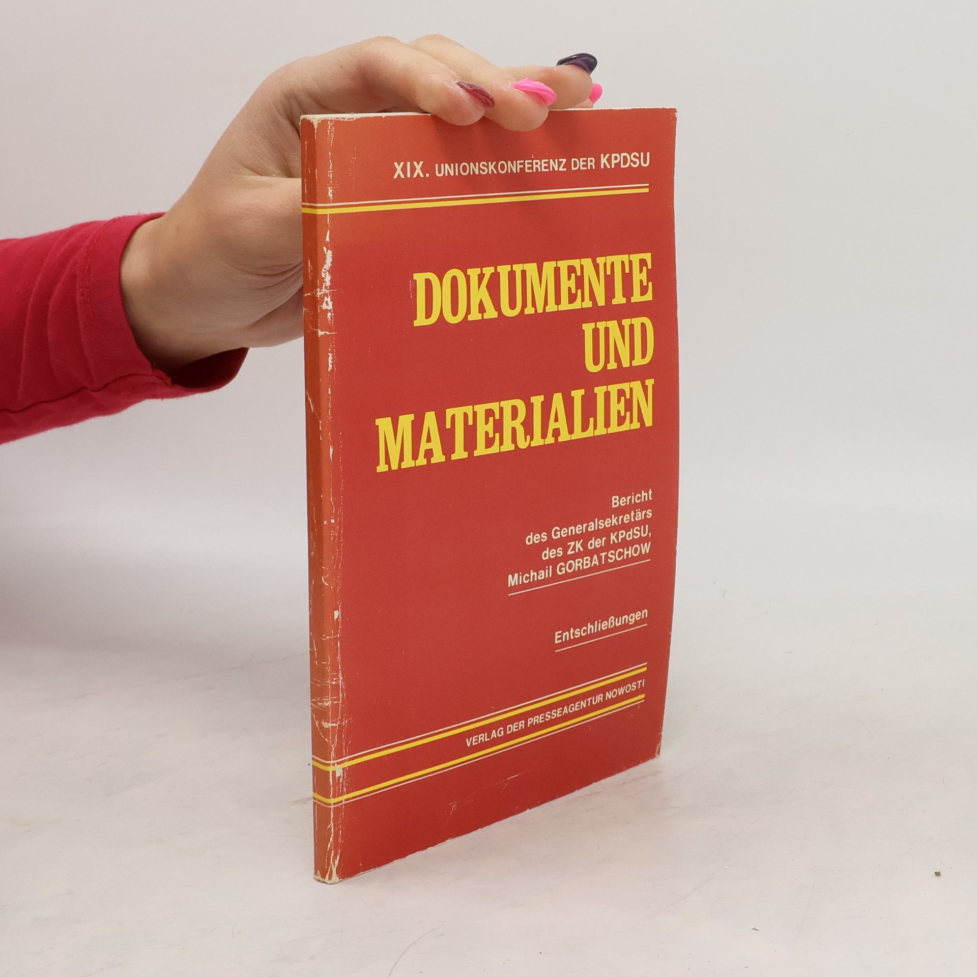 Dokumente und Materialien