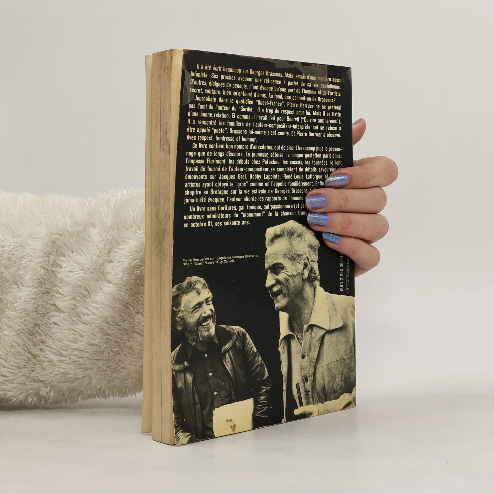 Pierre Berruer Georges Brassens « la marguerite et le chrysanthème »