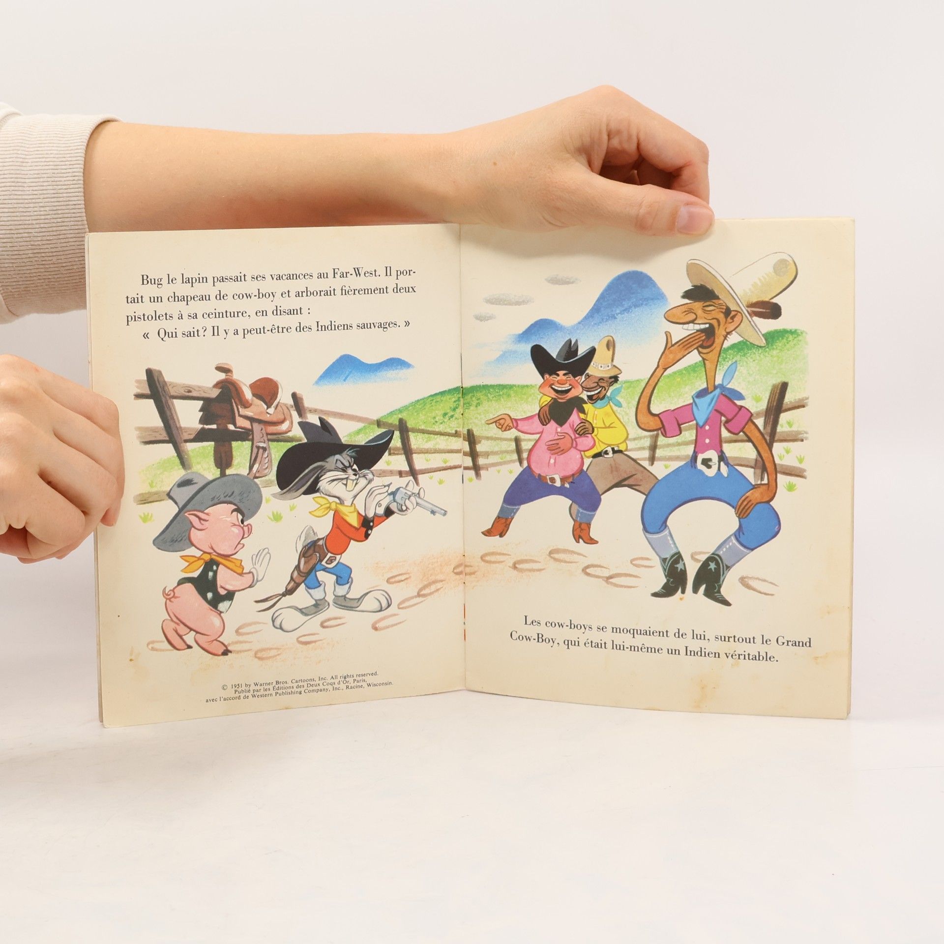 Collectif d'auteurs Bugs Bunny et les indiens