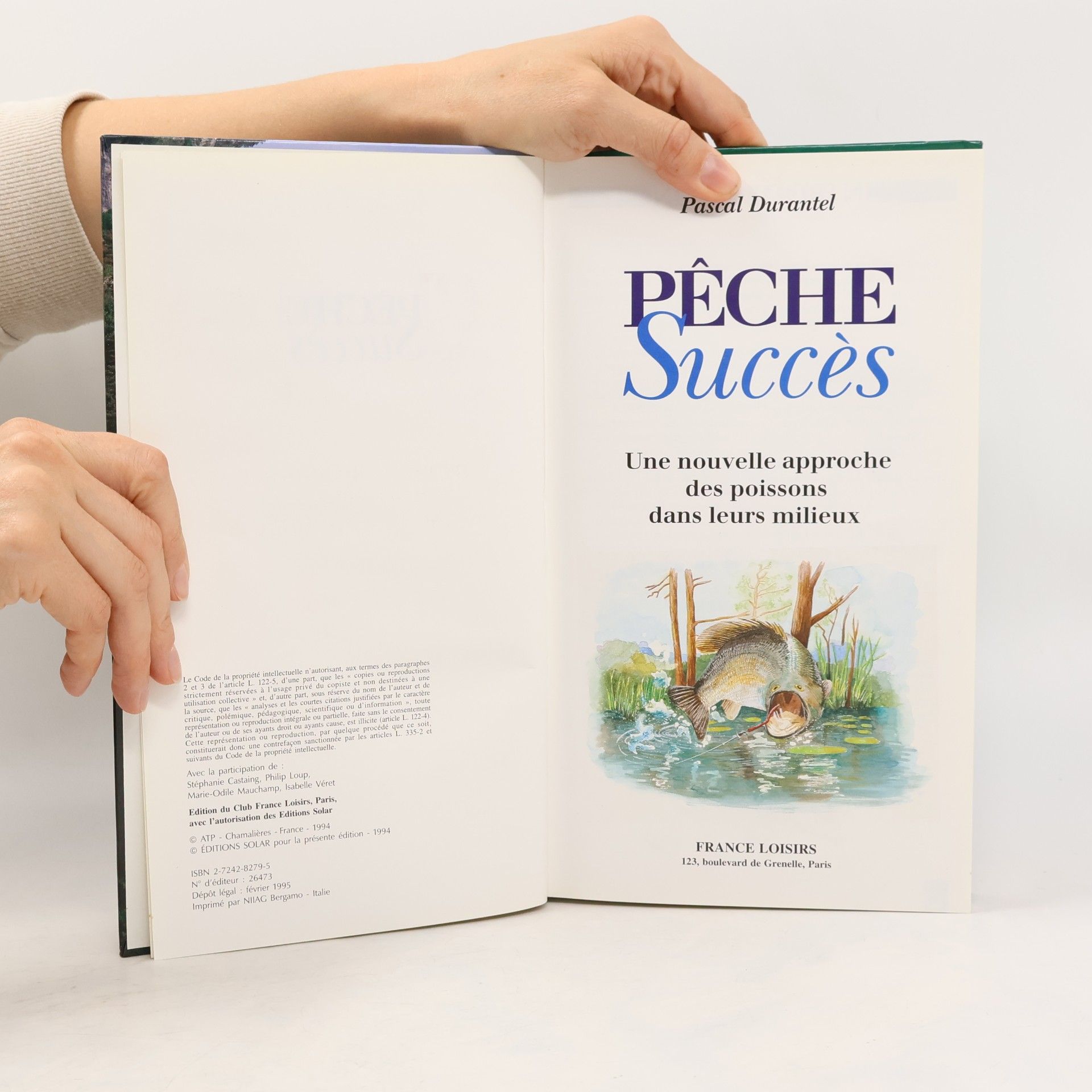 Pascal Durantel Pêche Succès