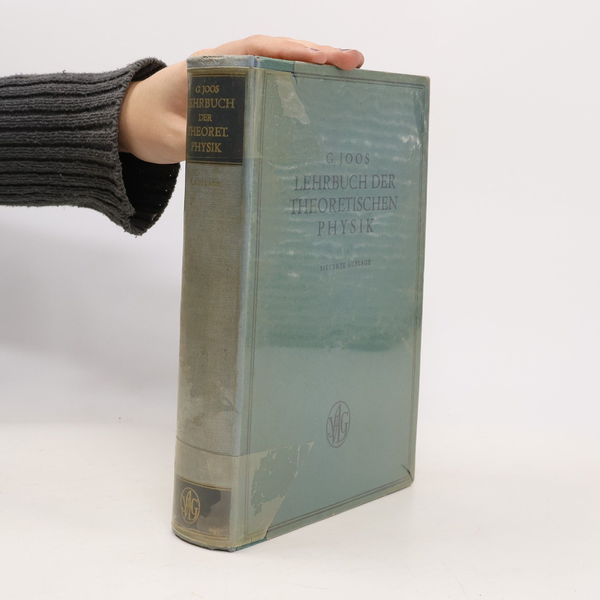 G. Joos Lehrbuch der theoretischen Physik