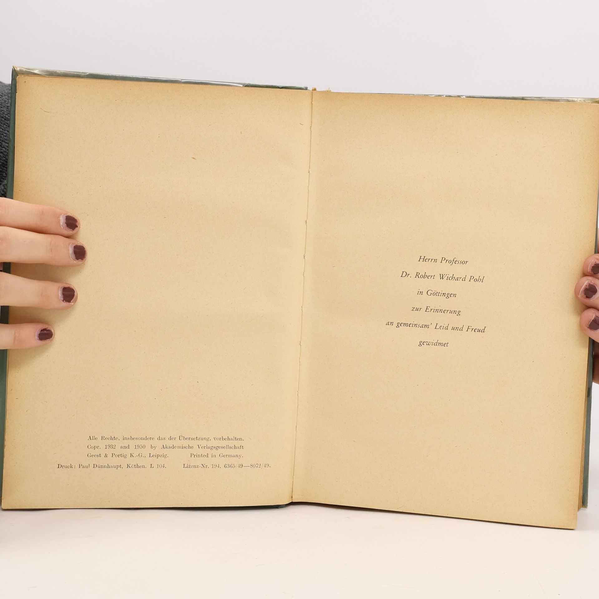 G. Joos Lehrbuch der theoretischen Physik