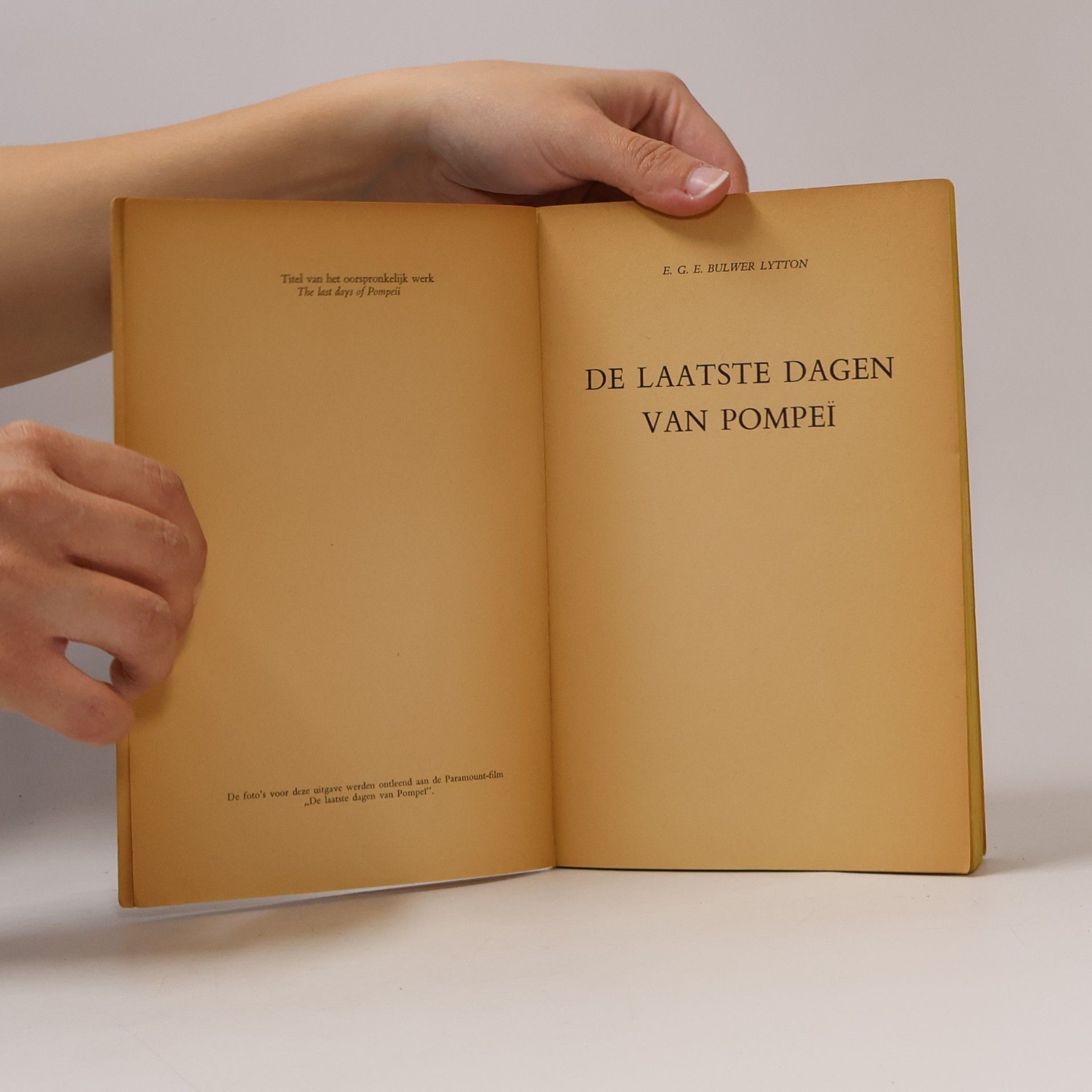 Edward Bulwer-Lytton De laatste dagen van Pompei