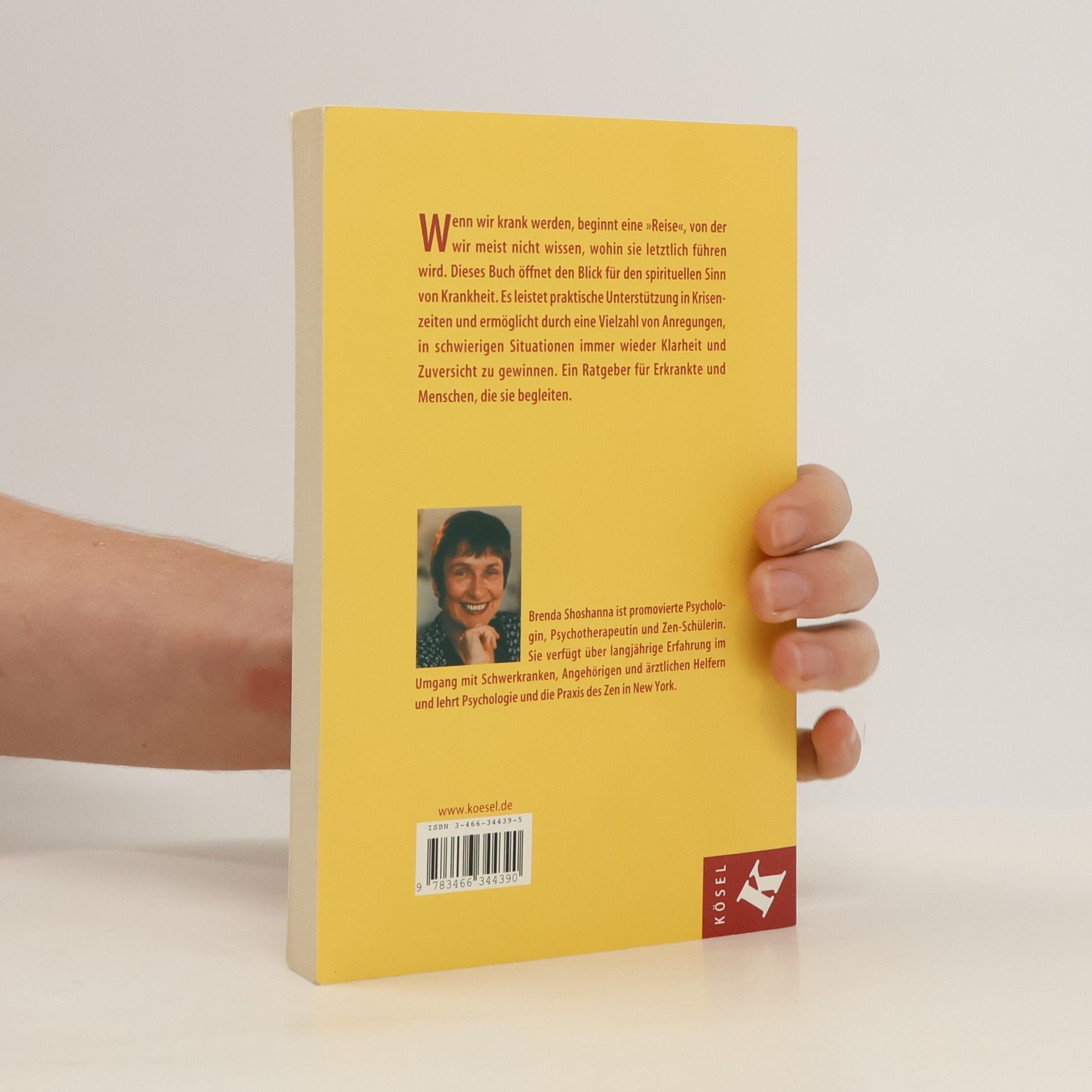 Brenda Shoshanna Krankheit lehrt uns zu leben