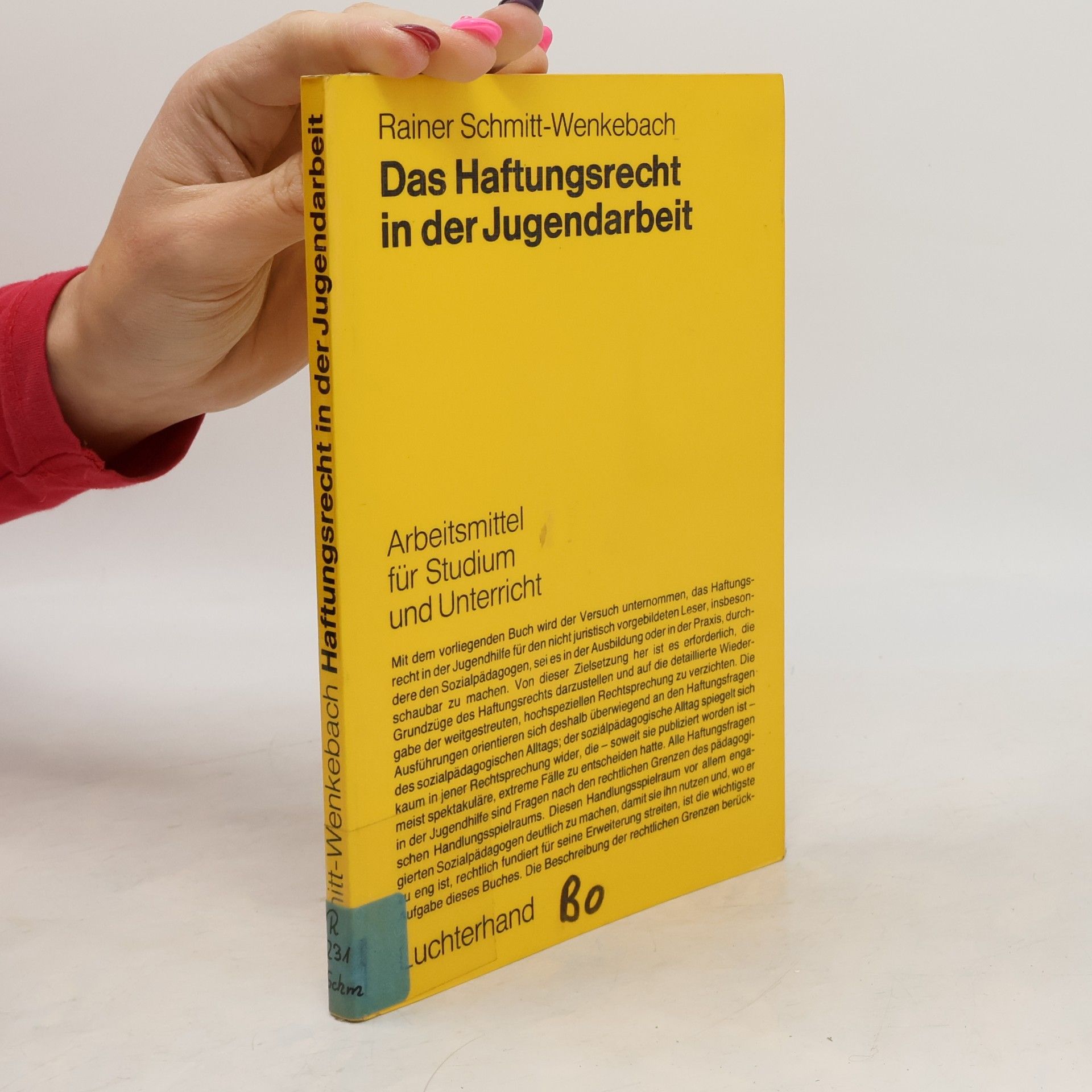 Das Haftungsrecht in der Jugendarbeit