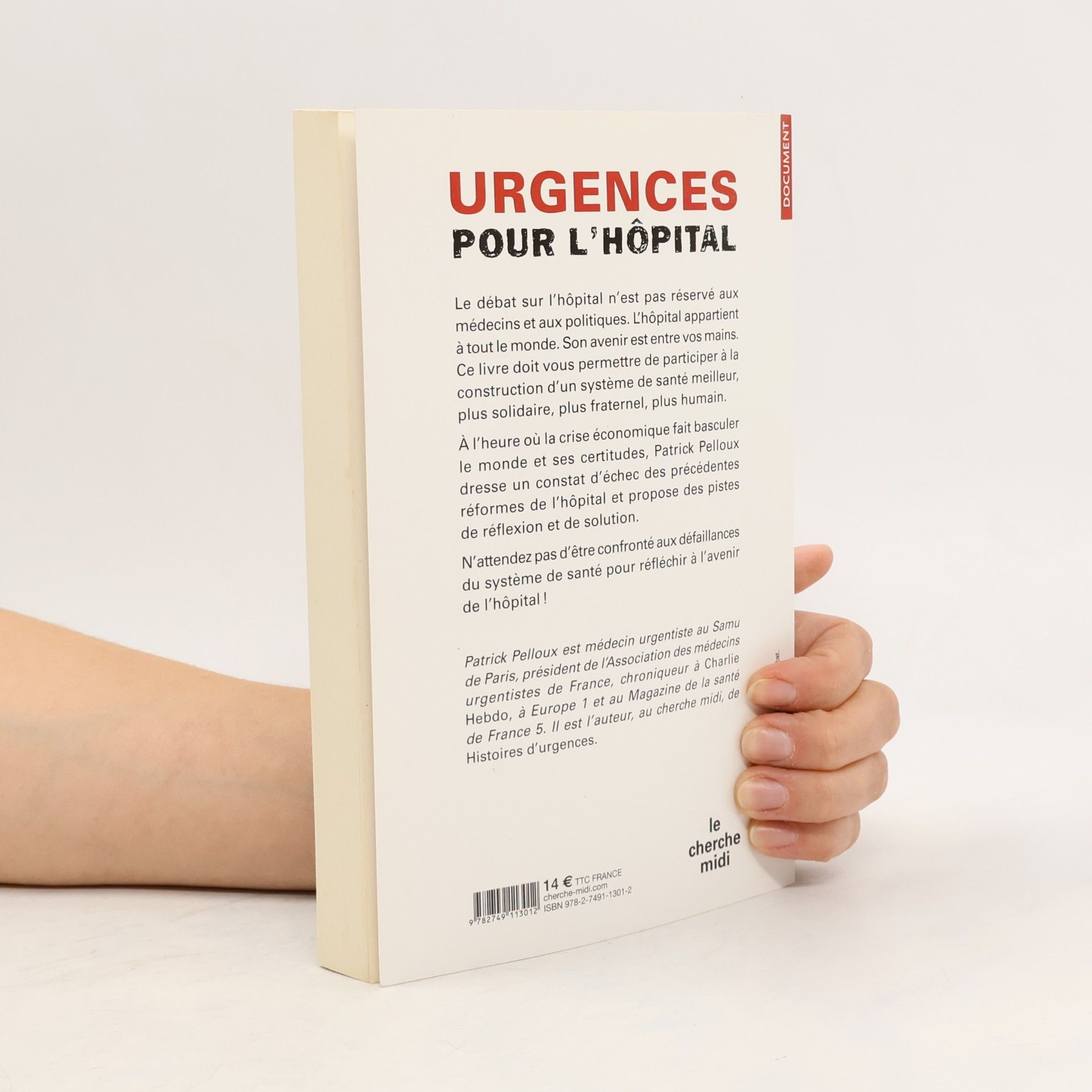 Patrick Pelloux Urgences pour l'hôpital