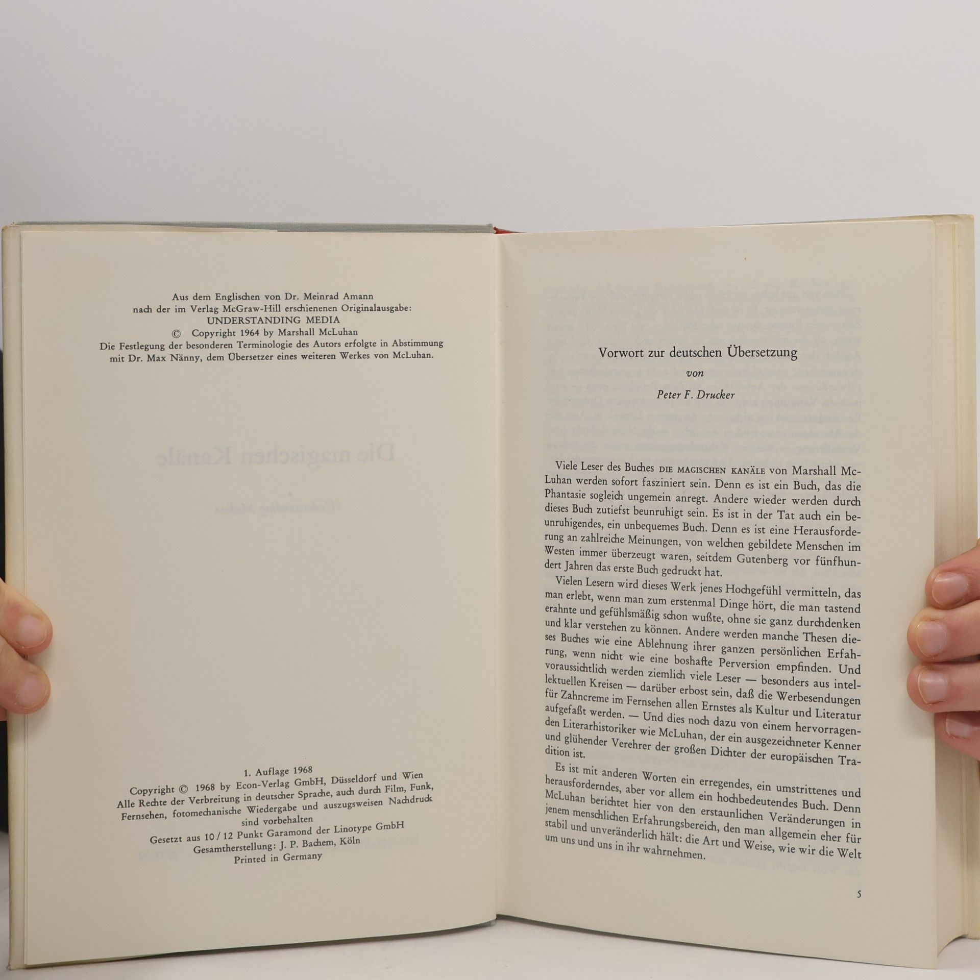 Marshall McLuhan Die magischen Kanäle