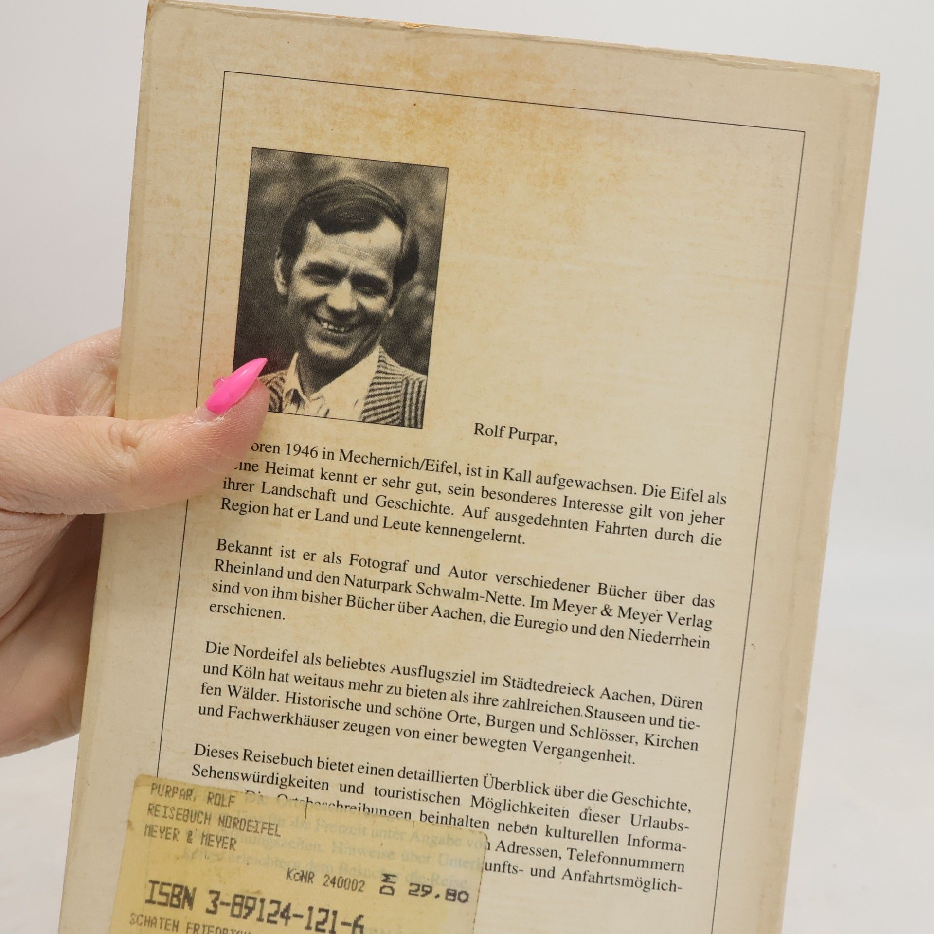 Rolf Purpar Reisebuch Nordeifel