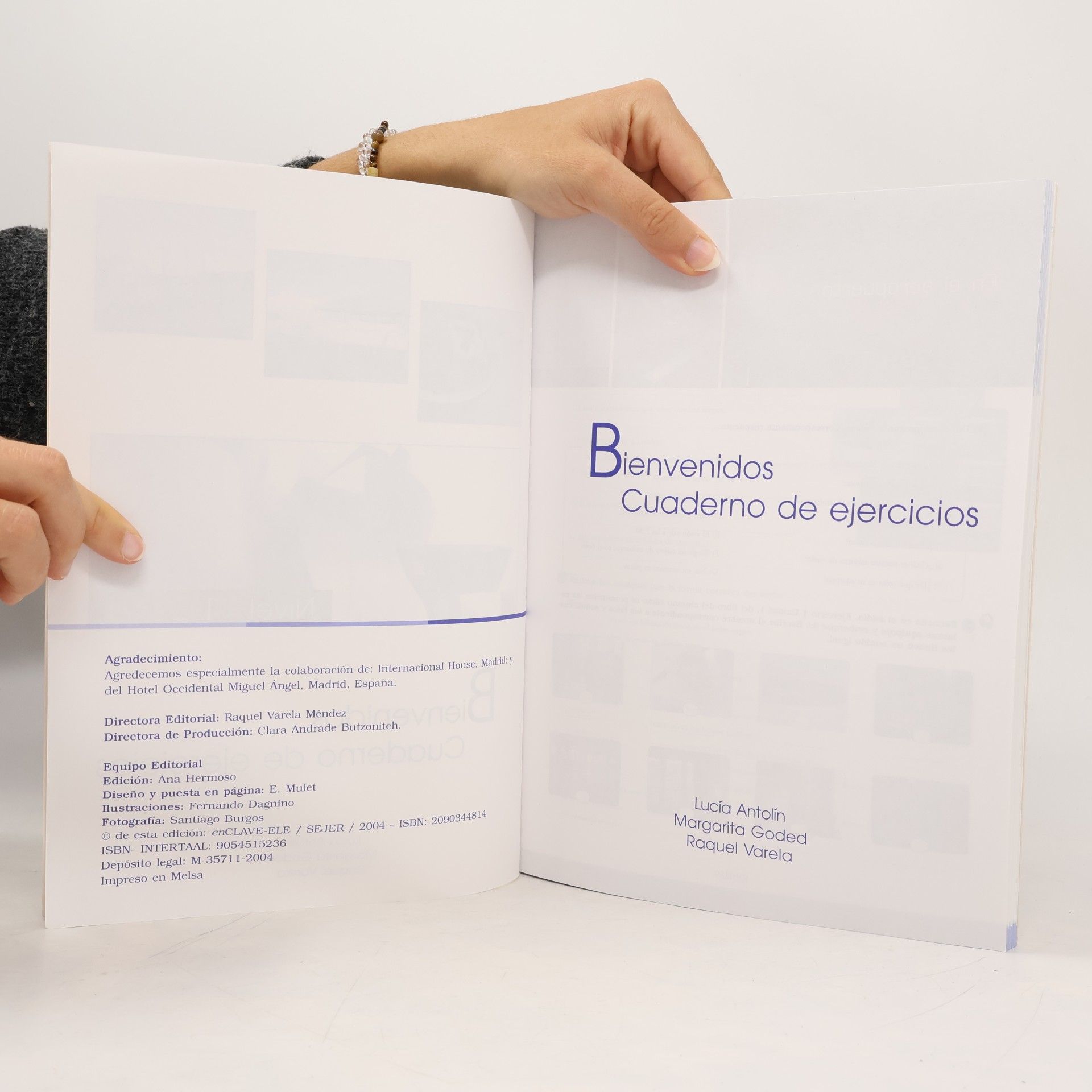 Fernando Dagnino Bienvenidos Cuaderno de ejercicios 1