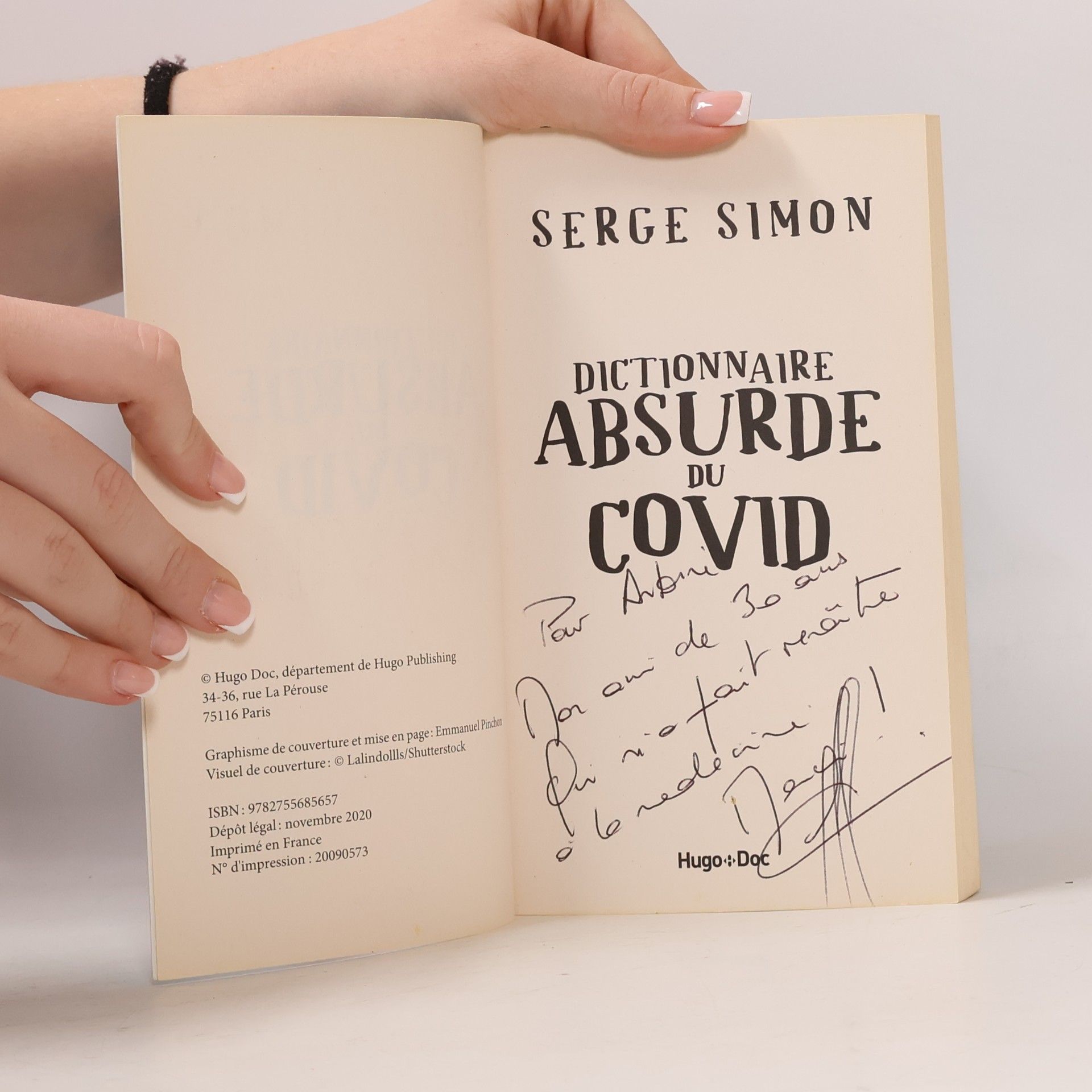 Serge Simon Dictionnaire absurde du COVID