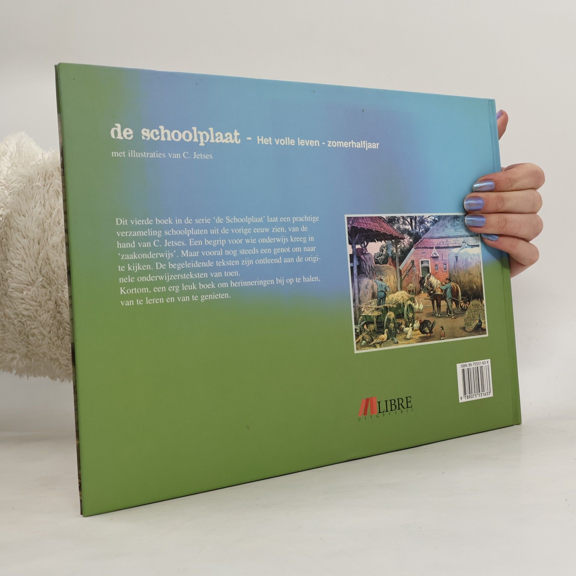 F. van Dulmen De schoolplaat Het volle leven zomerhalf jaar