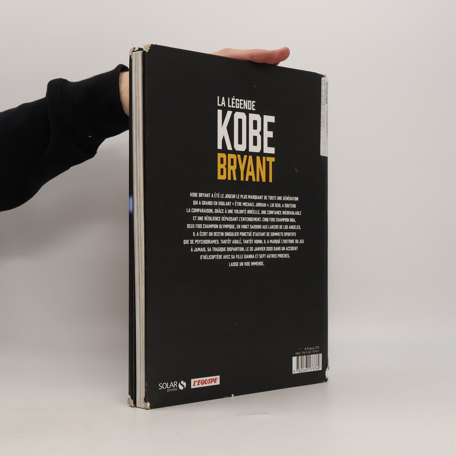 Thomas Berjoan La légende Kobe Bryant