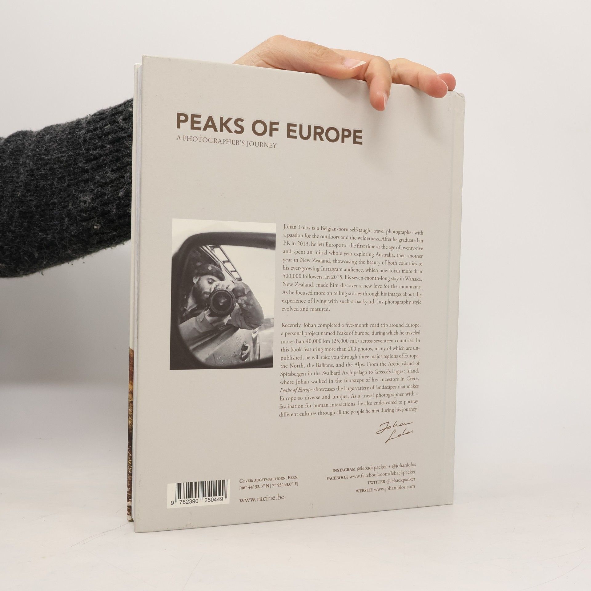 Johan Lolos Peaks of Europe