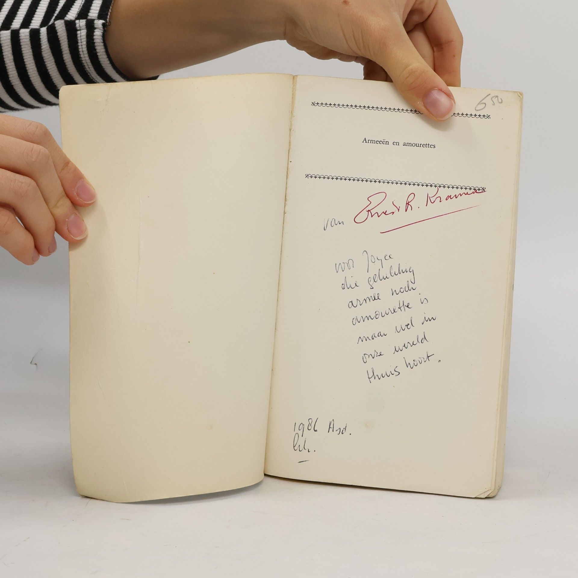 Boris Uxkull Armeeën en Amourettes