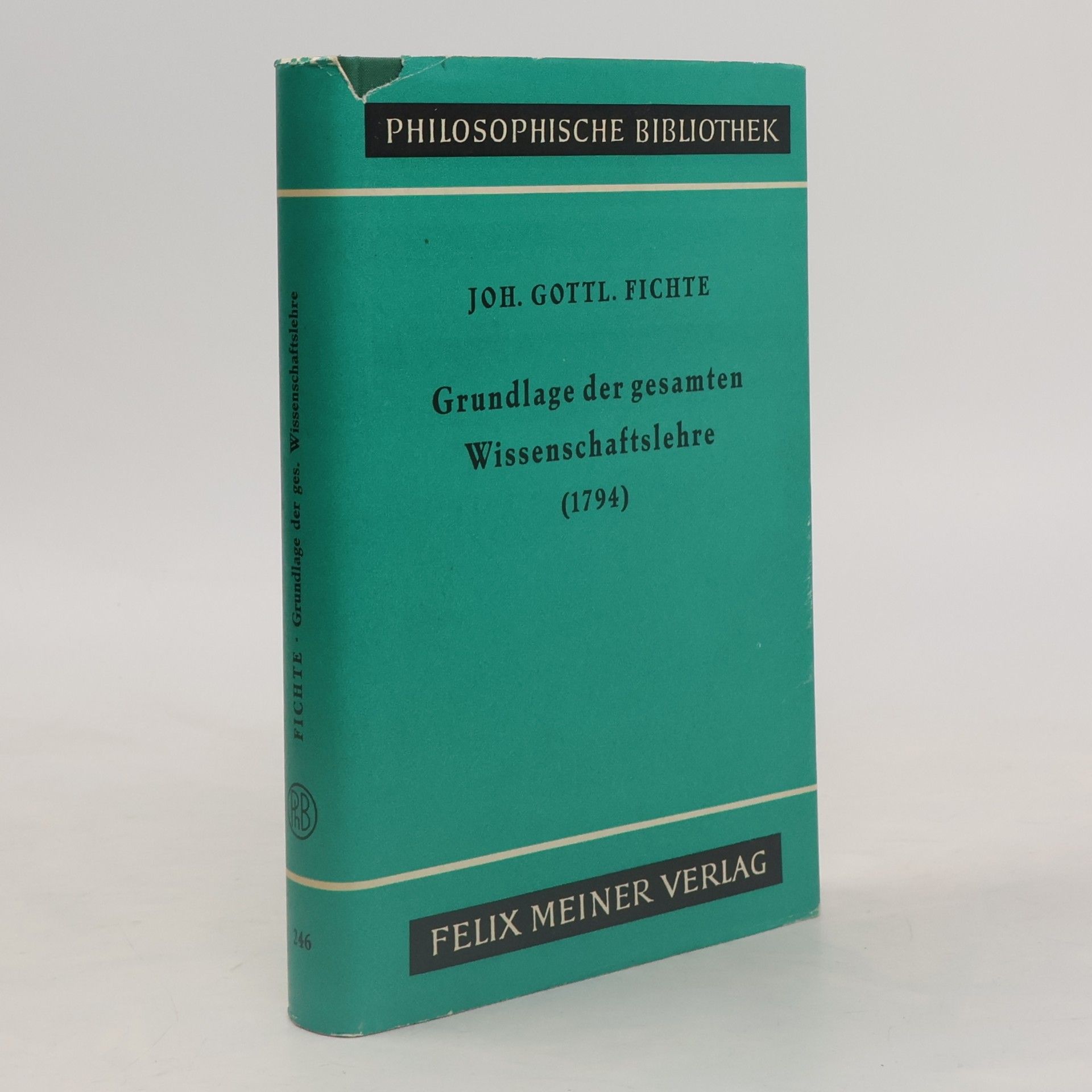 Grundlage der gesamten Wissenschaftslehre (1794)