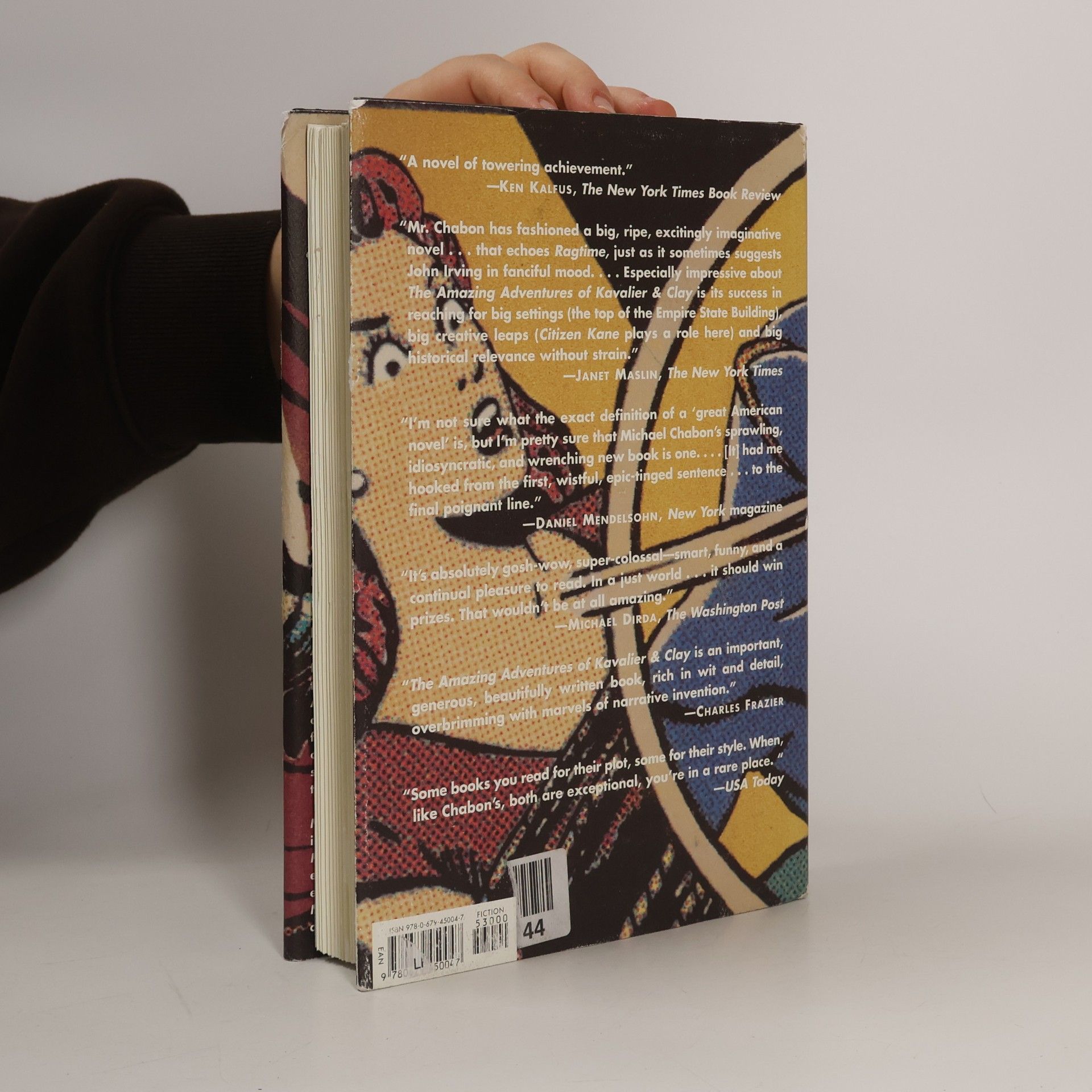Michael Chabon The Amazing Adventures of Kavalier & Clay