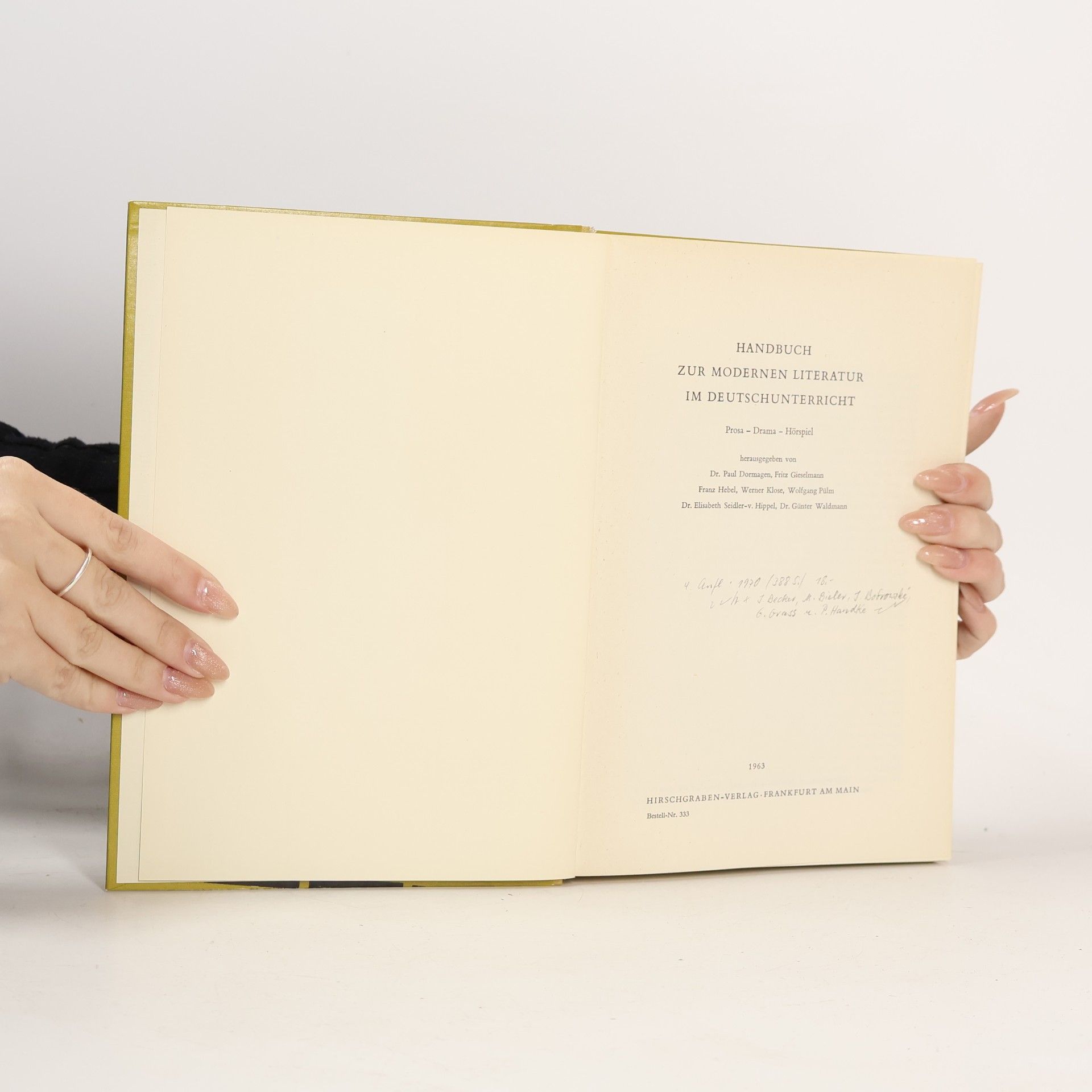 Paul Dormagen Handbuch zur modernen Literatur im Deutschunterricht