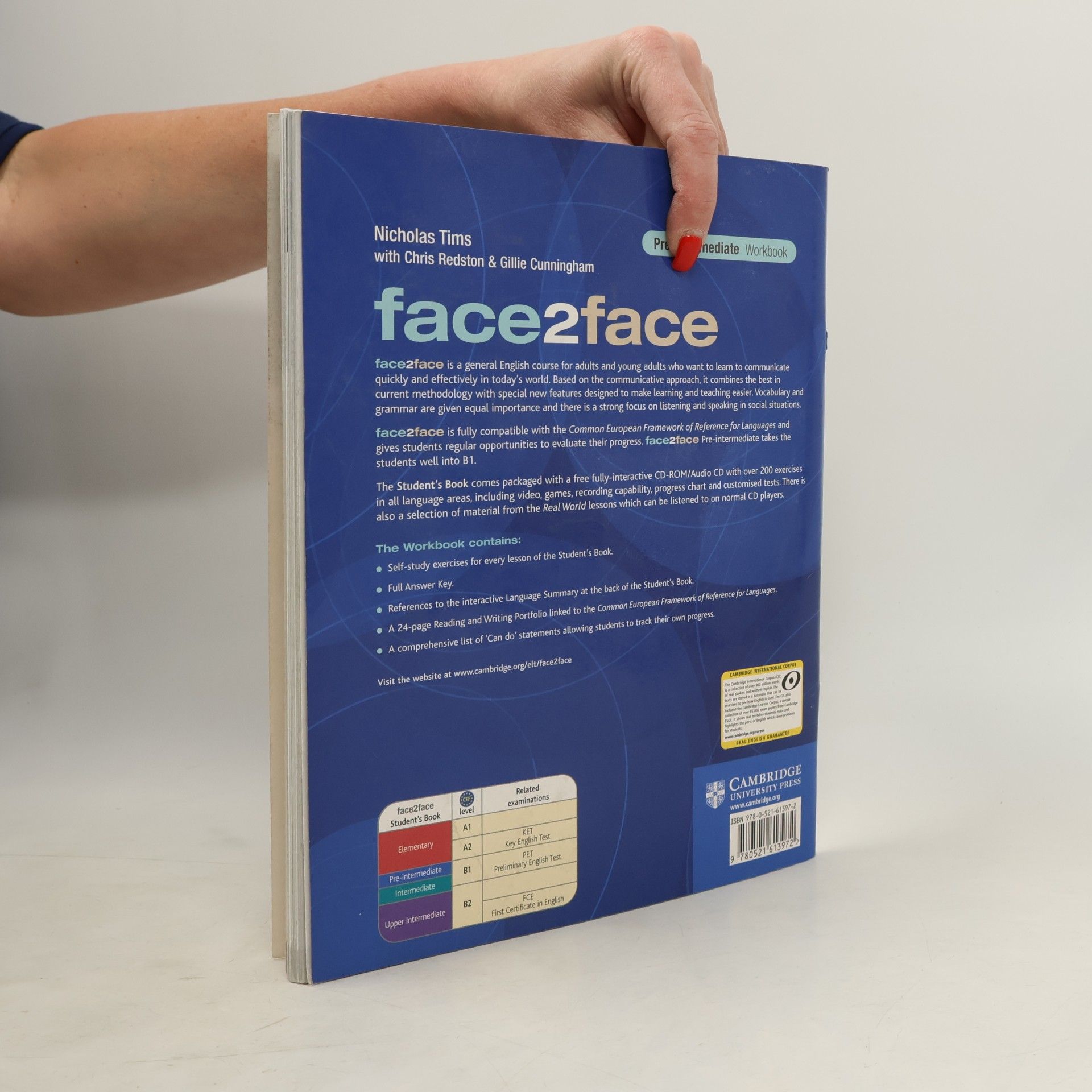 Nicholas Tims Face2face: Pre-intermediate: Workbook