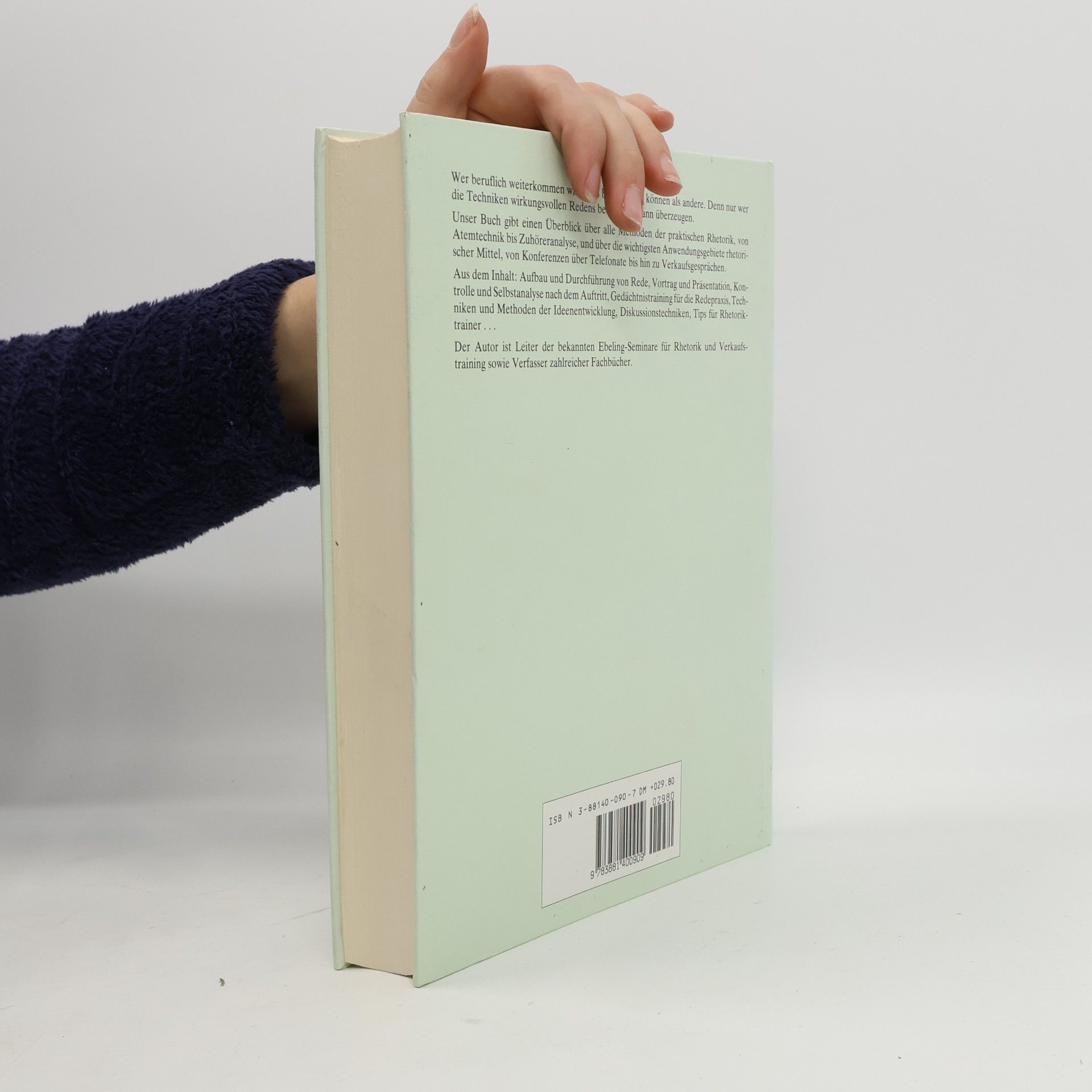 Peter Ebeling Das grosse Buch der Rhetorik