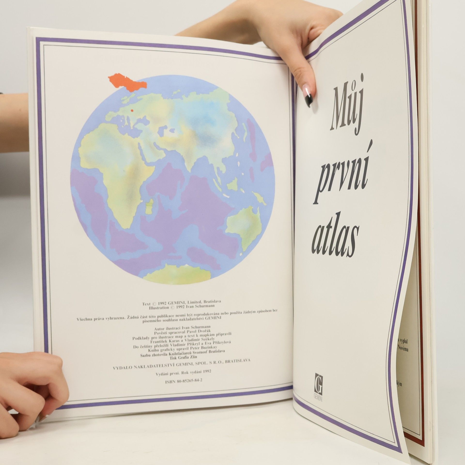 Collectif d'auteurs Můj první atlas