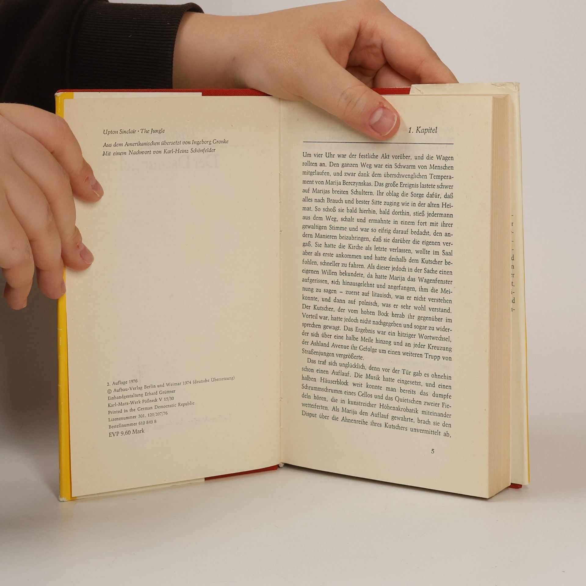 Upton Sinclair Der Dschungel