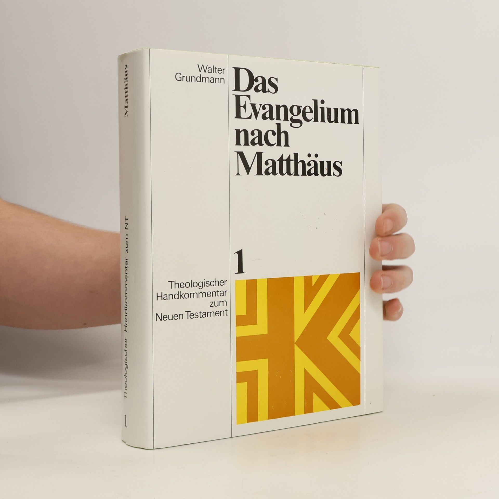 Theologischer Handkommentar zum Neuen Testament - 1: Das Evangelium nach Matthäus