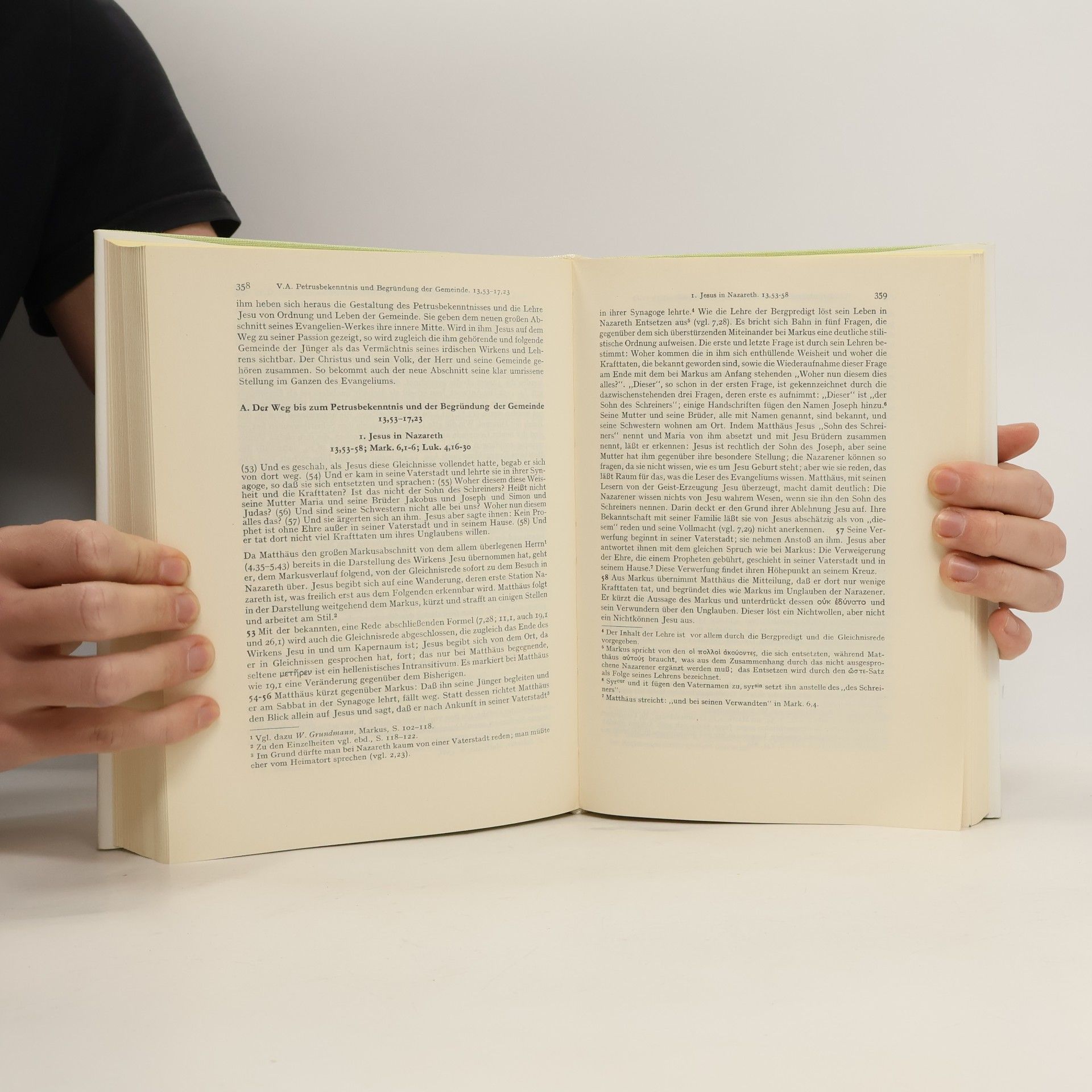 Walter Grundmann Theologischer Handkommentar zum Neuen Testament - 1: Das Evangelium nach Matthäus
