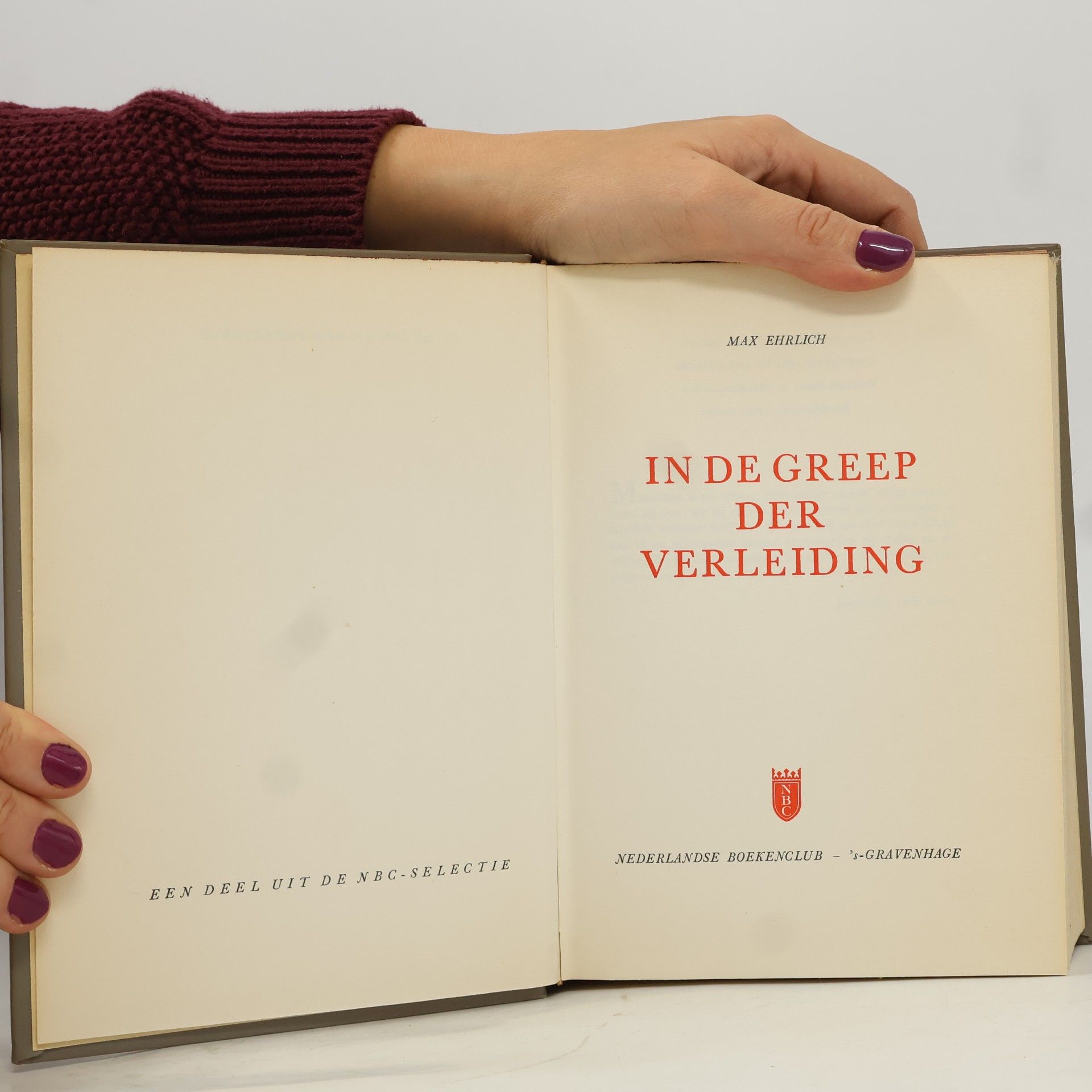 Max Ehrlich In de greep der verleiding