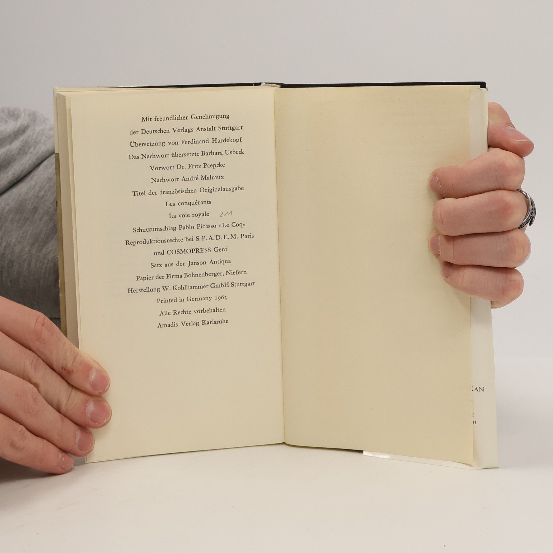 André Malraux Die Eroberer · Der Königsweg