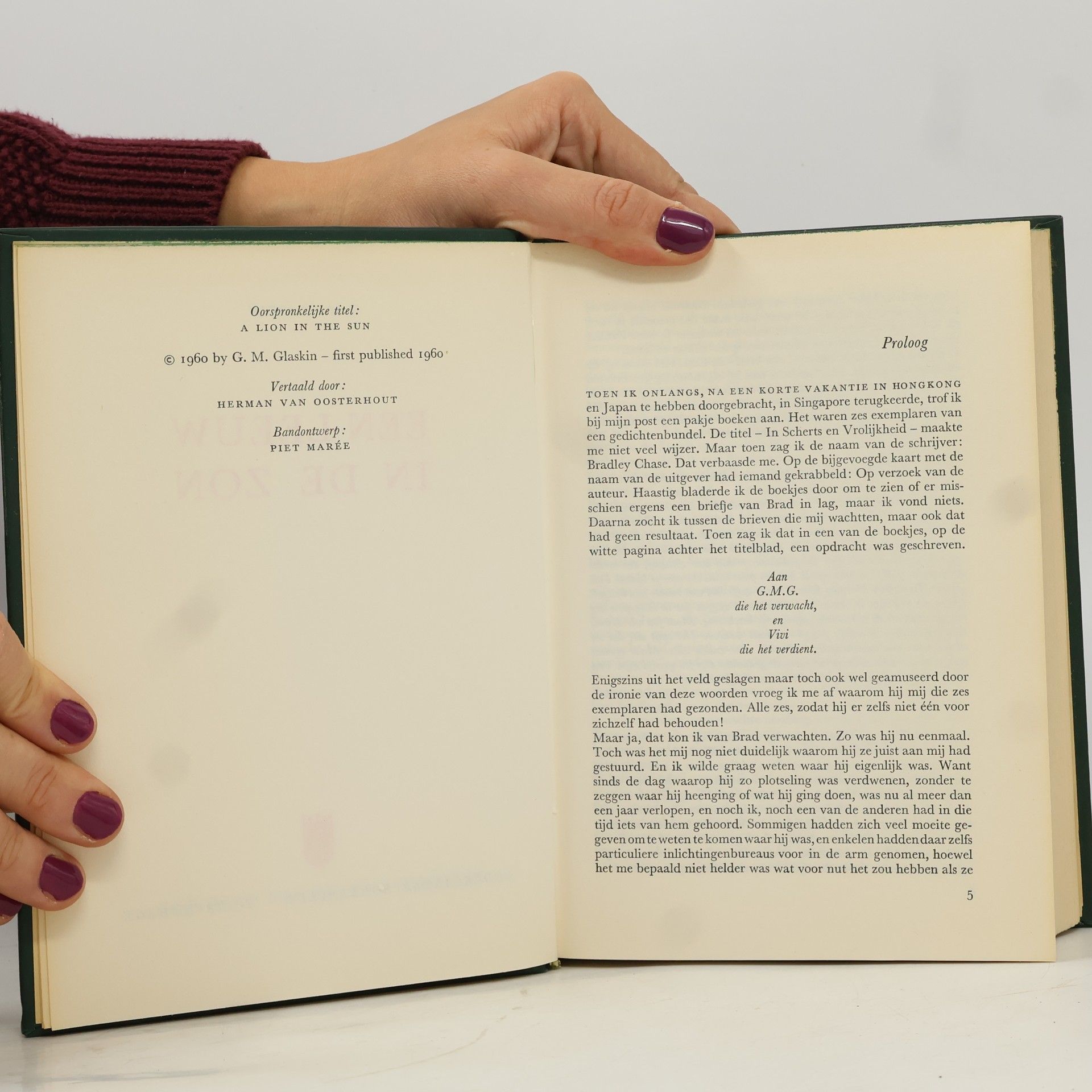 Gerald Marcus Glaskin Een leeuw in de zon