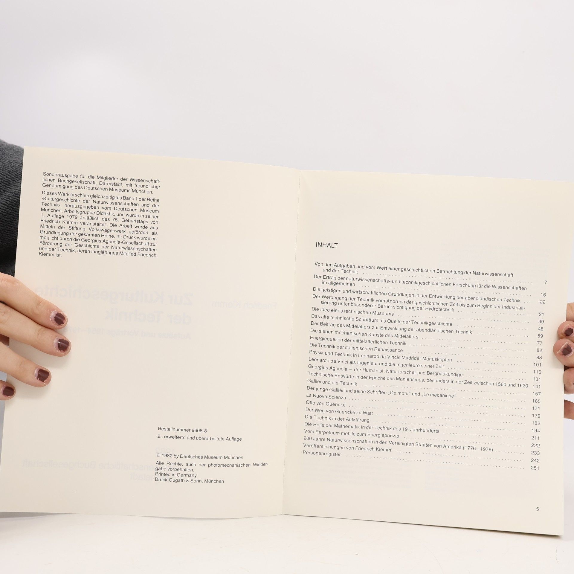 Friedrich Klemm Zur Kulturgeschichte der Technik