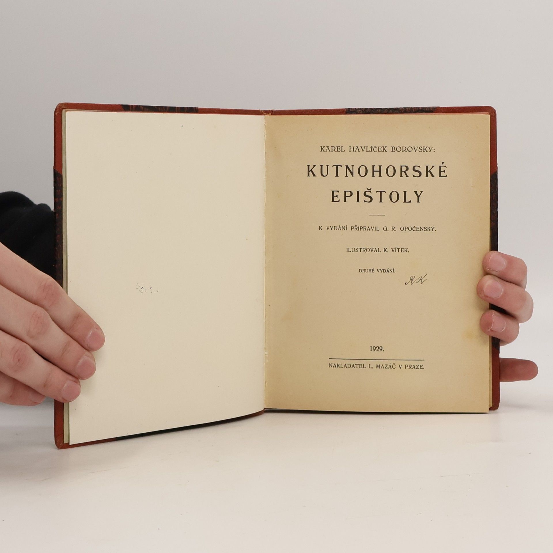Karel Havlíček Borovský Kutnohorské epištoly
