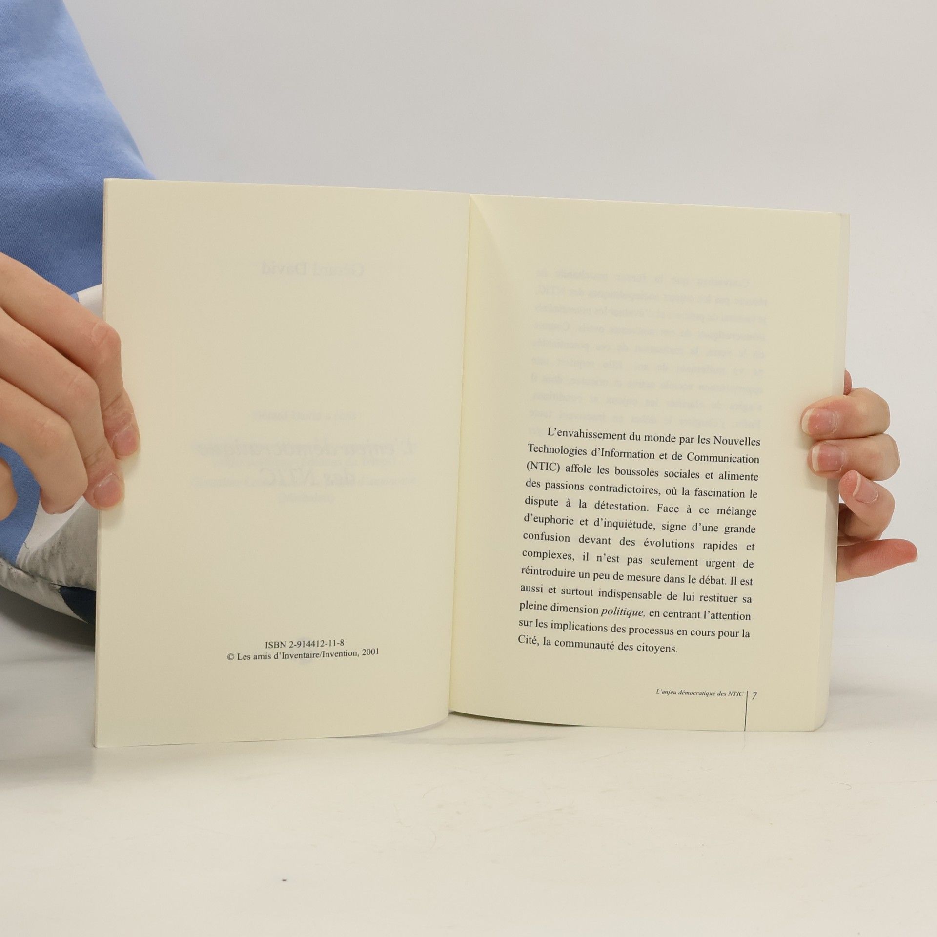 David Gerard L'enjeu démocratique des NTIC