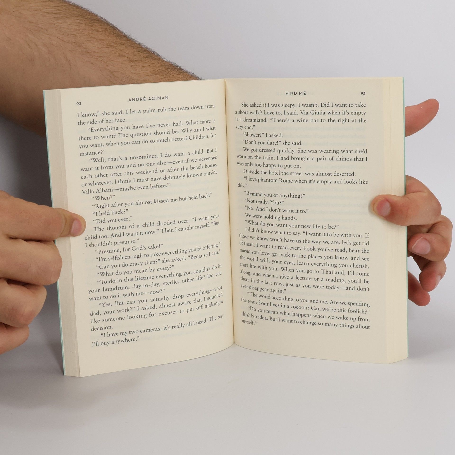 André Aciman Find me