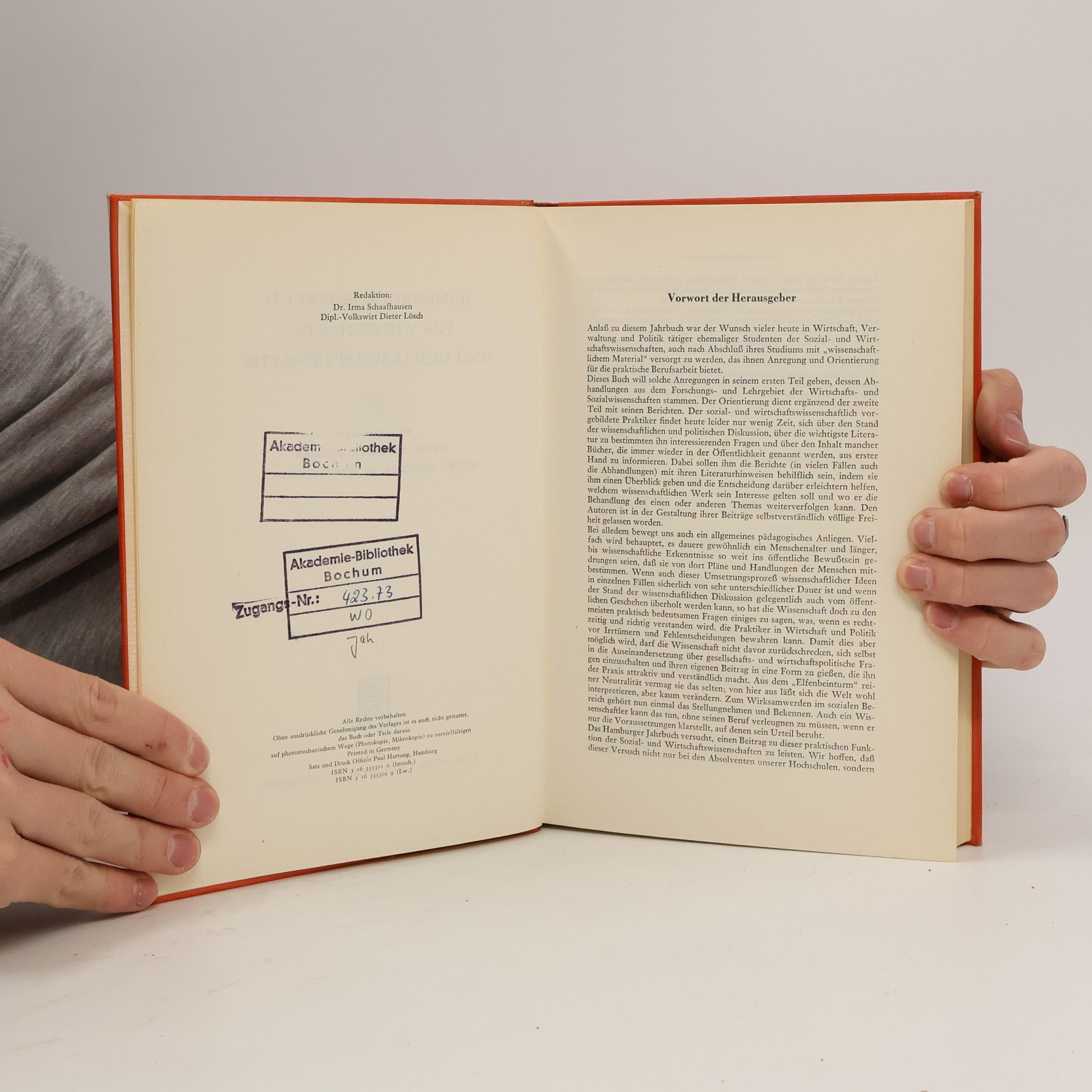 Autorenkollektiv Hamburger Jahrbuch für Wirtschafts- und Gesellschaftspolitik 18. Jahr