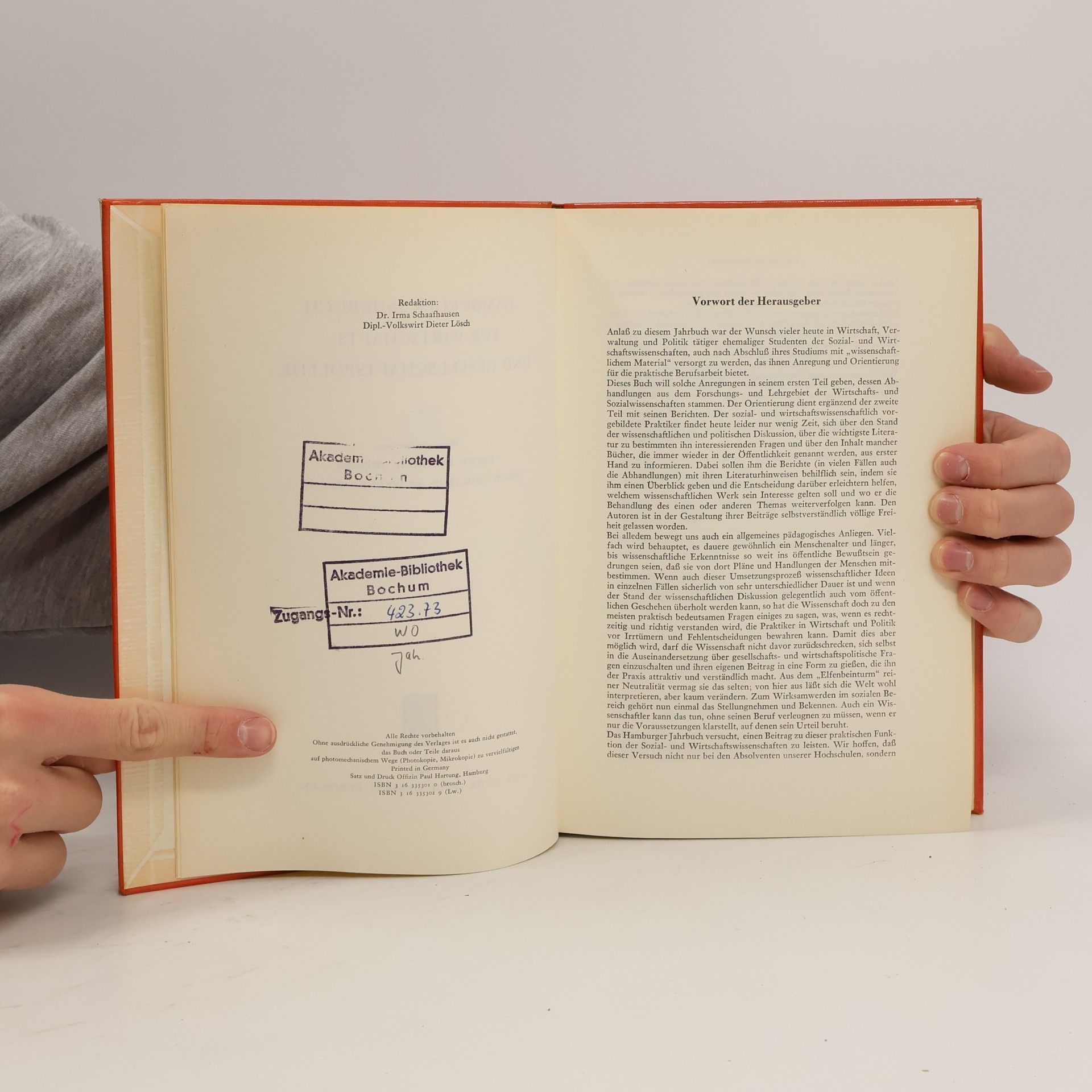 Autorenkollektiv Hamburger Jahrbuch für Wirtschafts- und Gesellschaftspolitik 18. Jahr