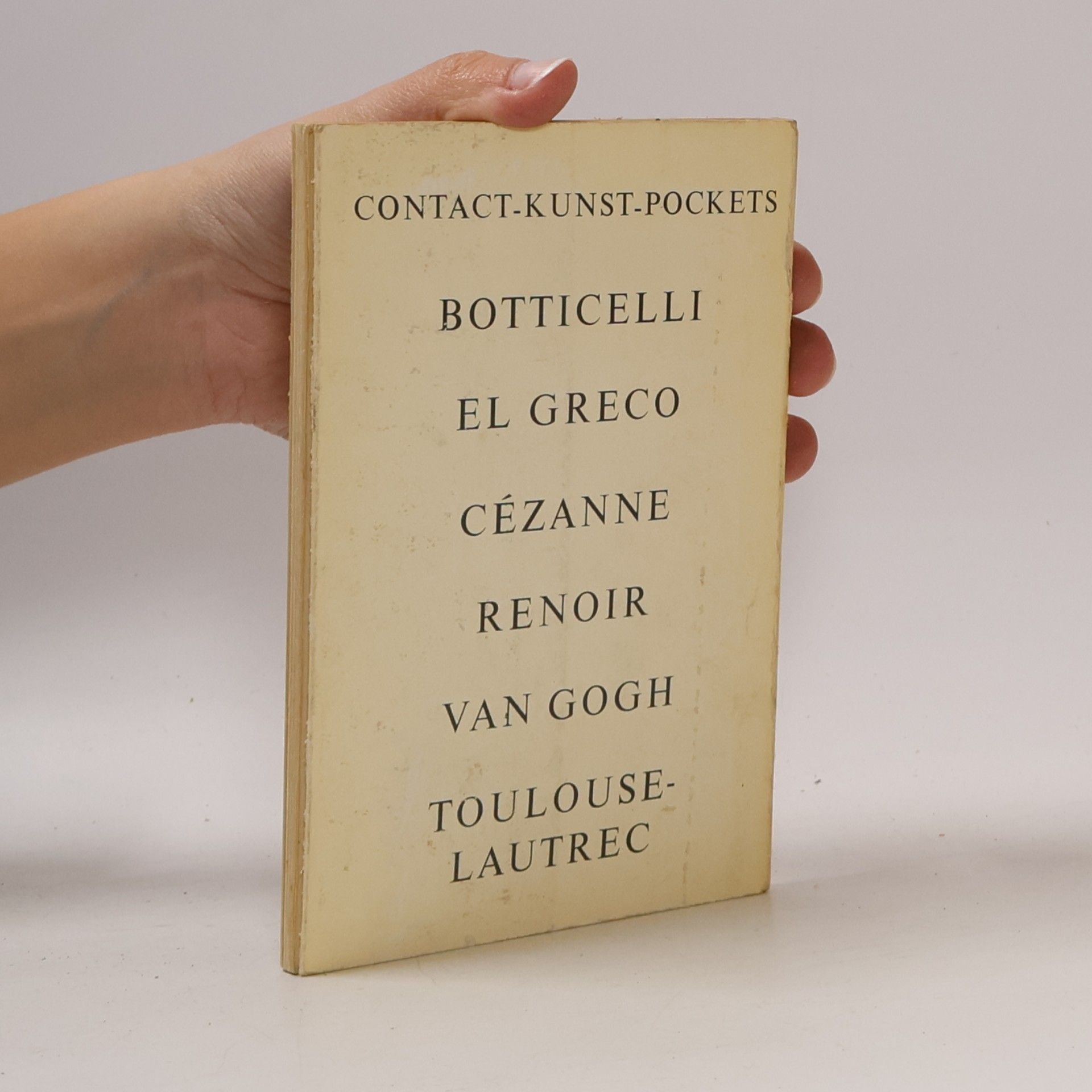 Kolektiv autorů Contact-Kunst-Pockets 3. Cézanne