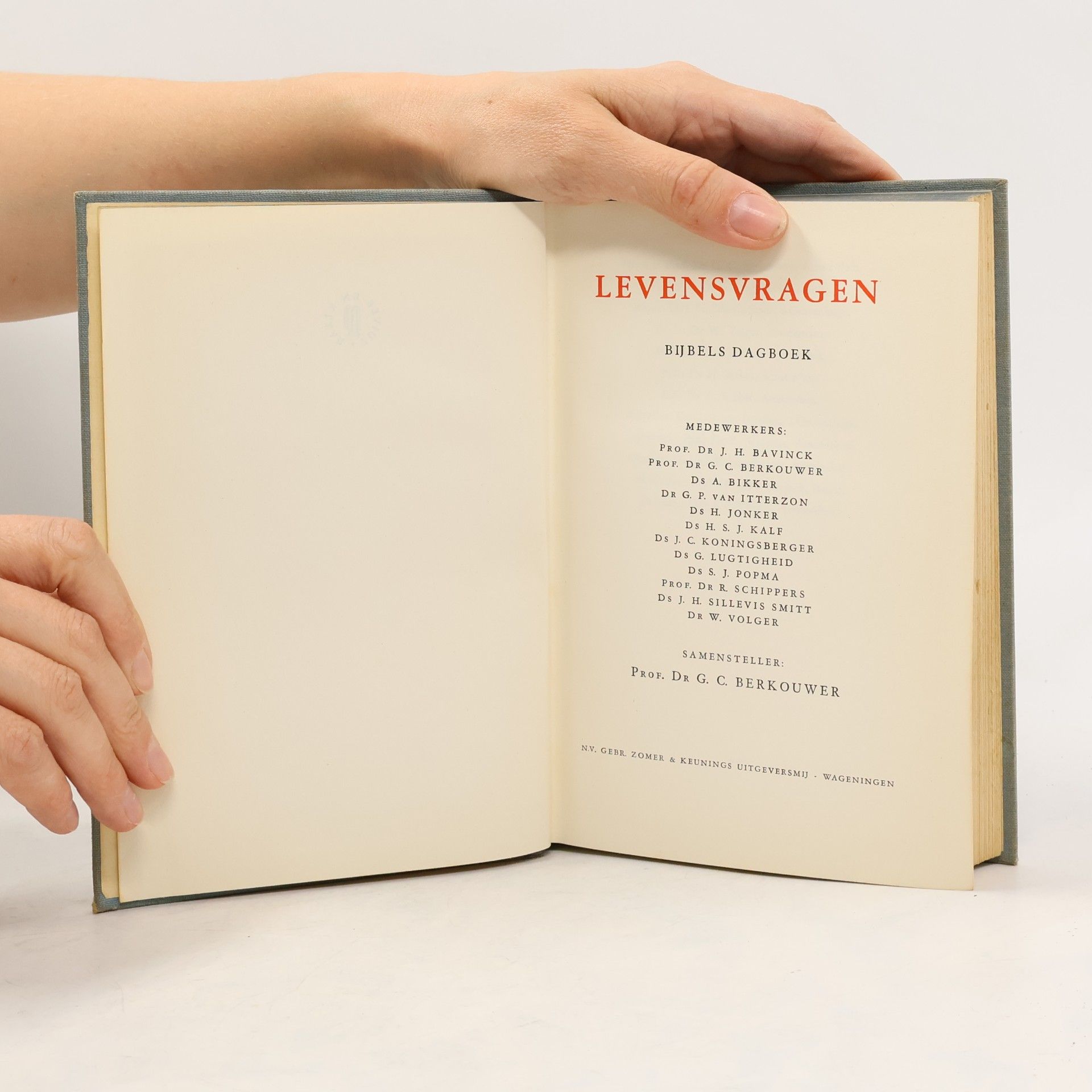 Various authors Levensvragen