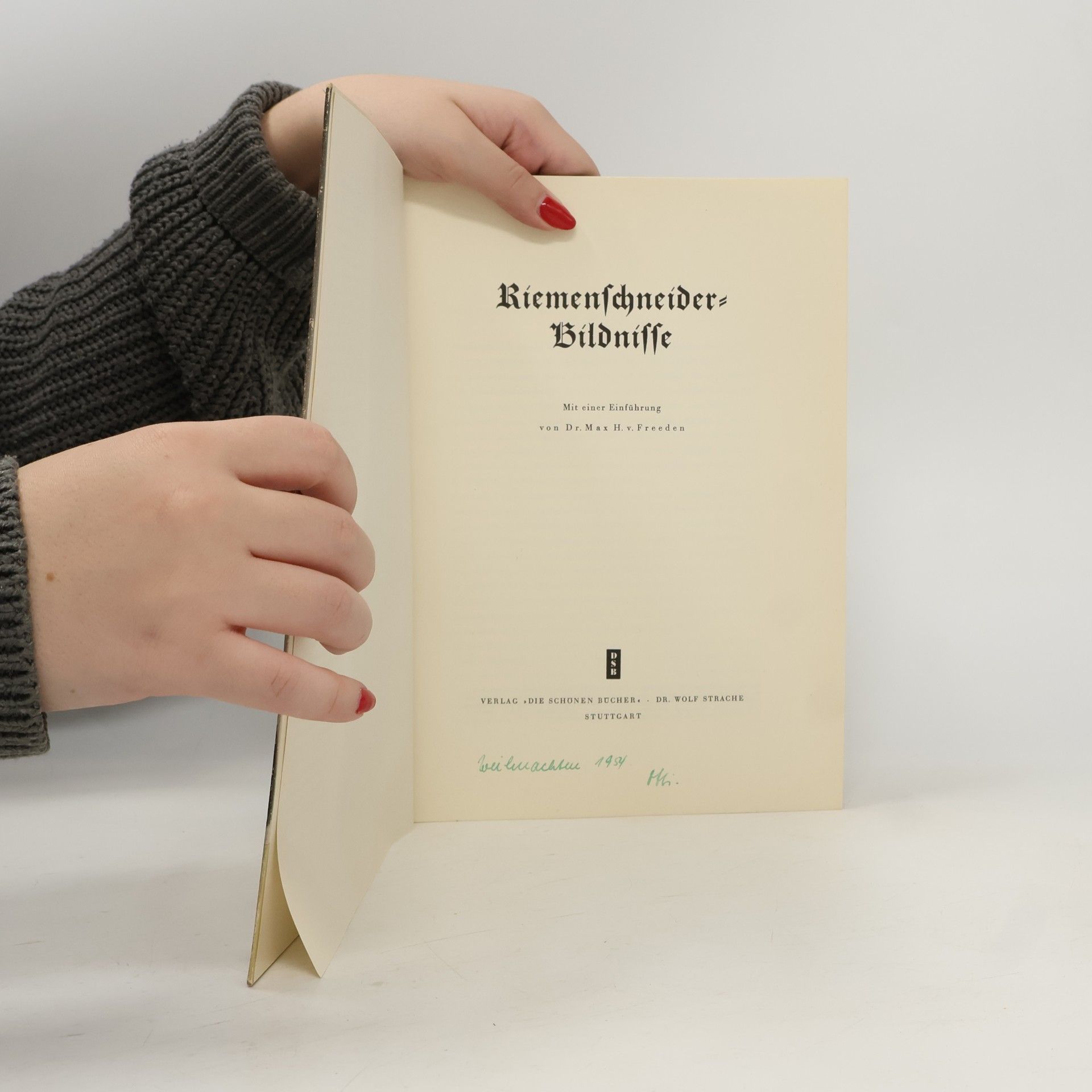 Collectif d'auteurs Riemenschneider Bildnisse