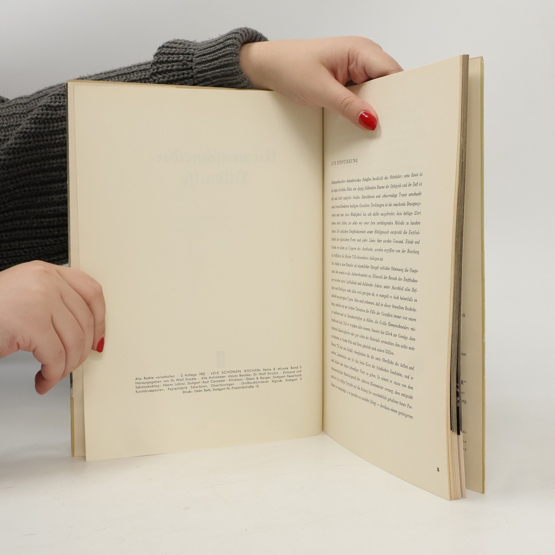 Collectif d'auteurs Riemenschneider Bildnisse