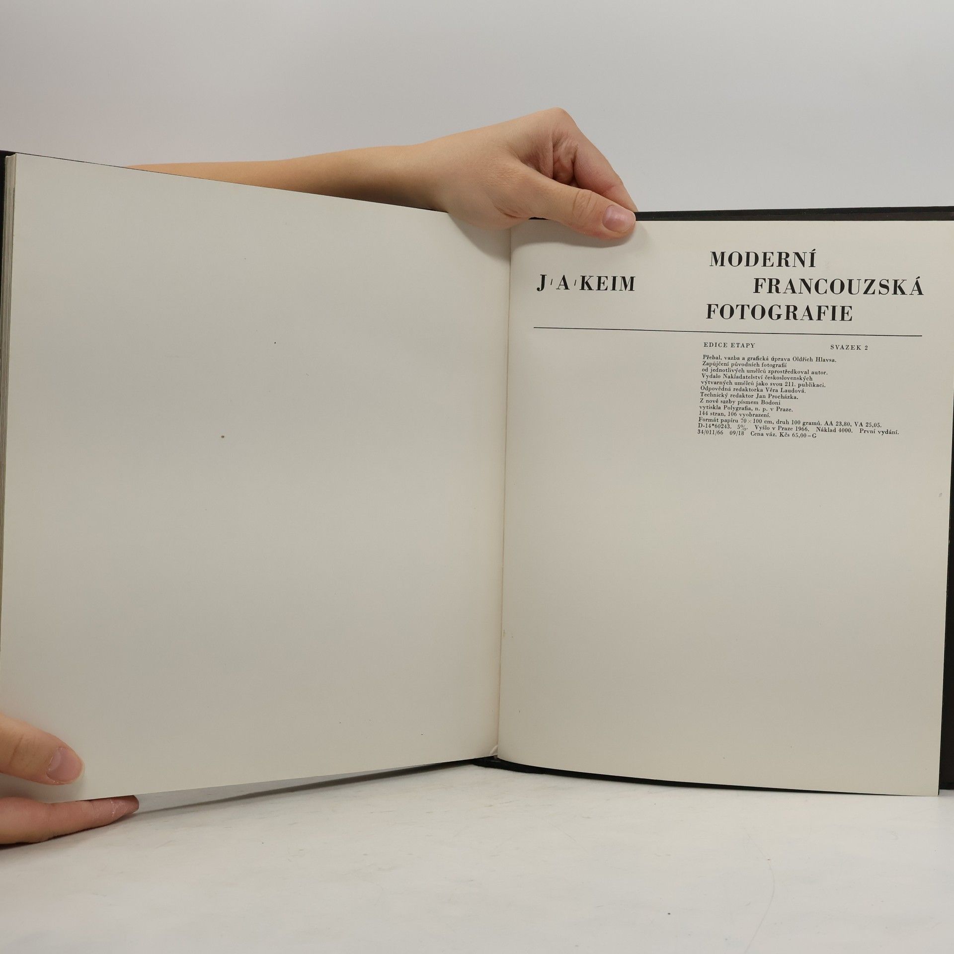 J. A. Keim Moderní francouzská fotografie