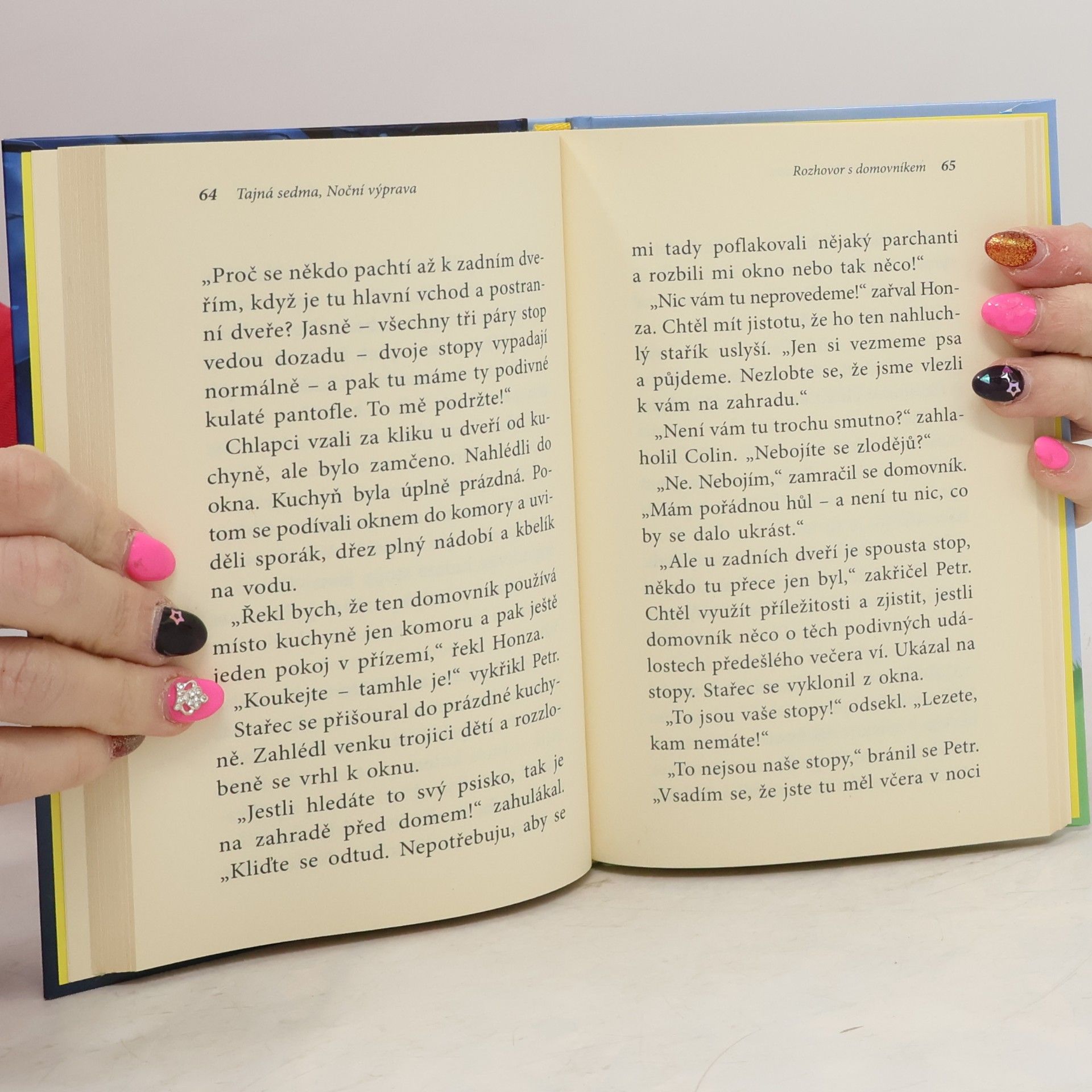 Enid Blyton Tajná sedma. Noční výprava