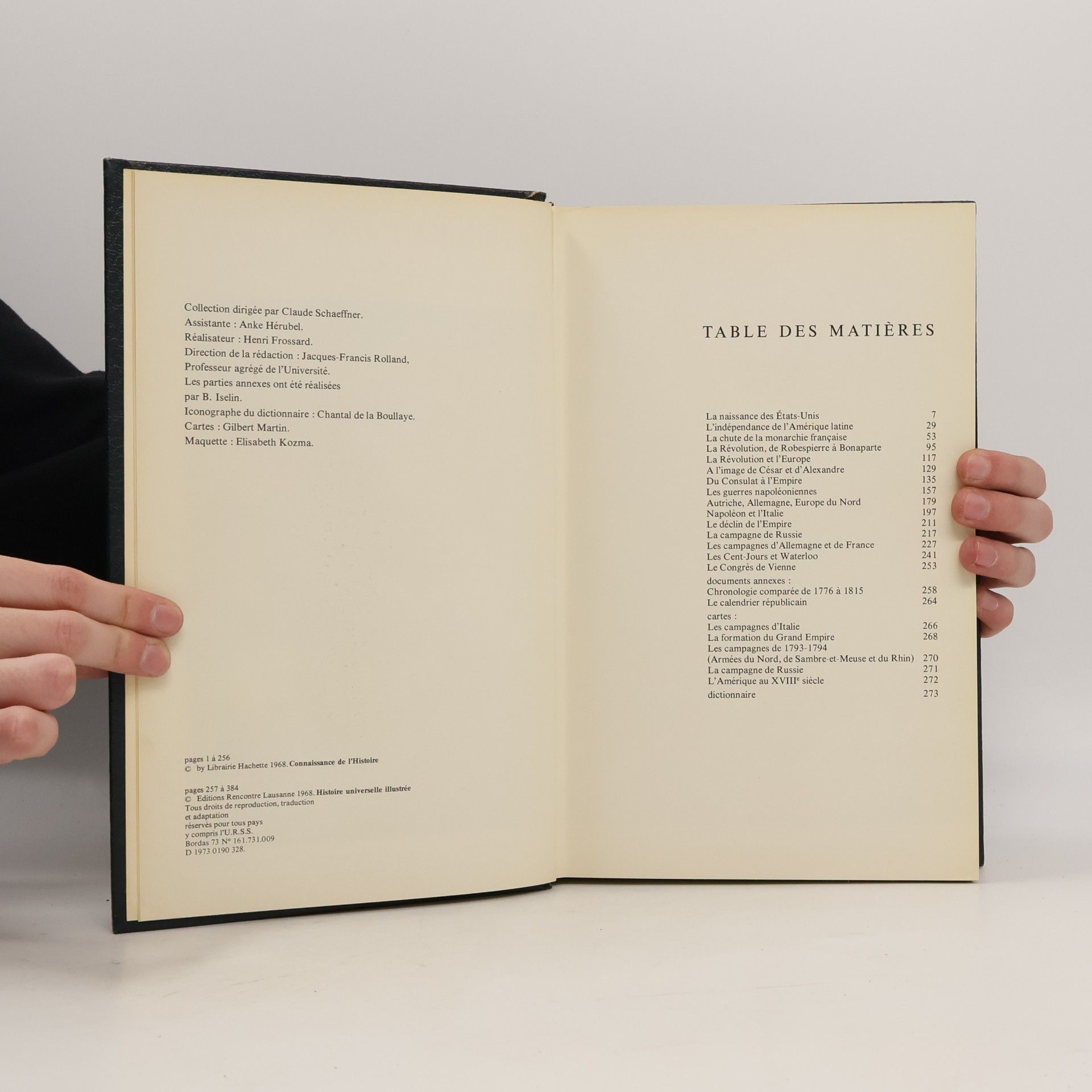 Collectif d'auteurs L'ère des révolutions Le Premier Empire