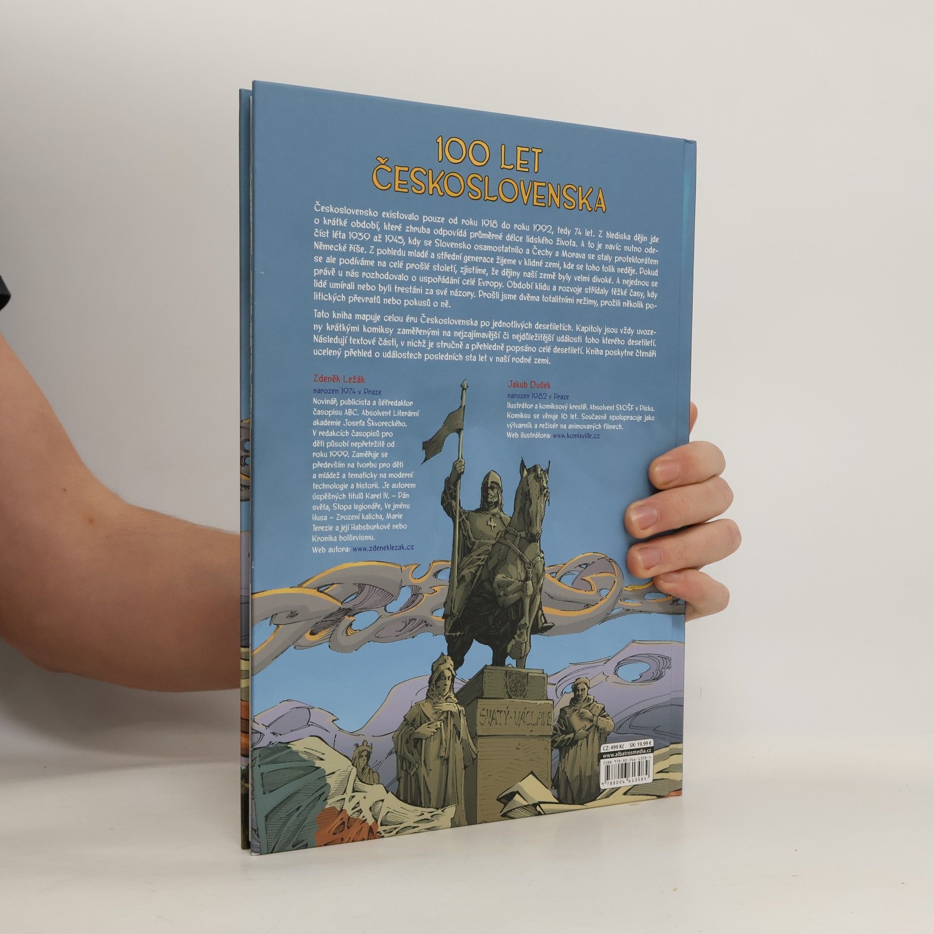 Zdeněk Ležák 100 let Československa v komiksu
