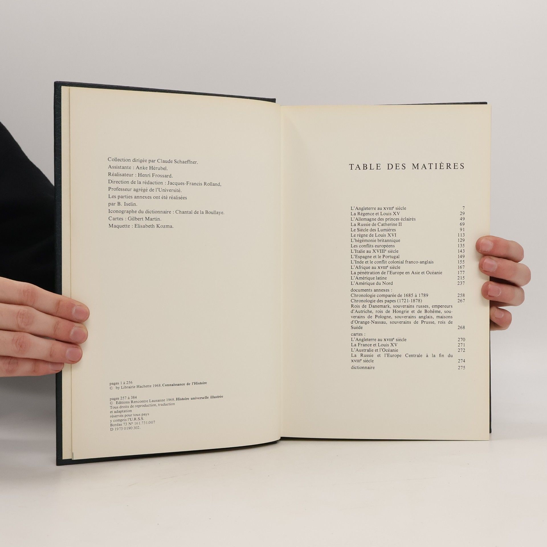 Collectif d'auteurs L'evolution des Etats au XVIIIe siecle