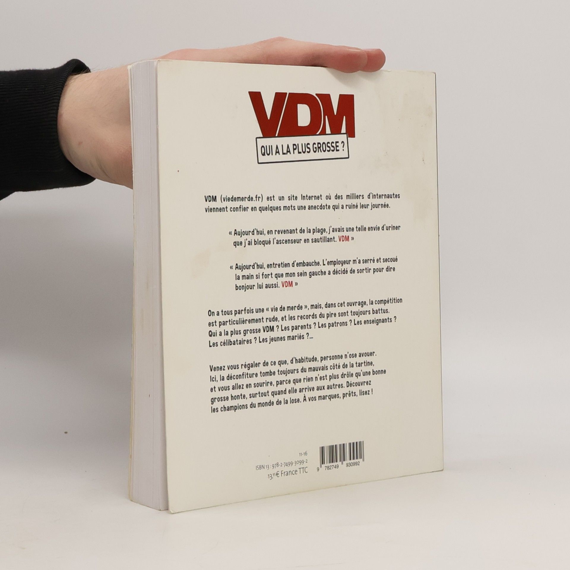 Missbean L'équipe Vie de Merde: VDM Qui a la plus grosse ?