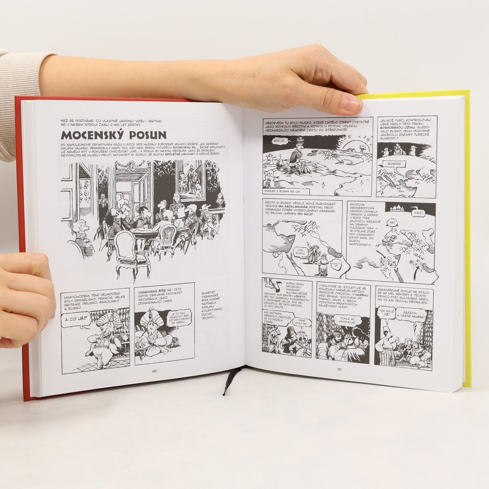 Larry Gonick Komiksová historie moderního světa #2: Od pádu Bastilly po současnost