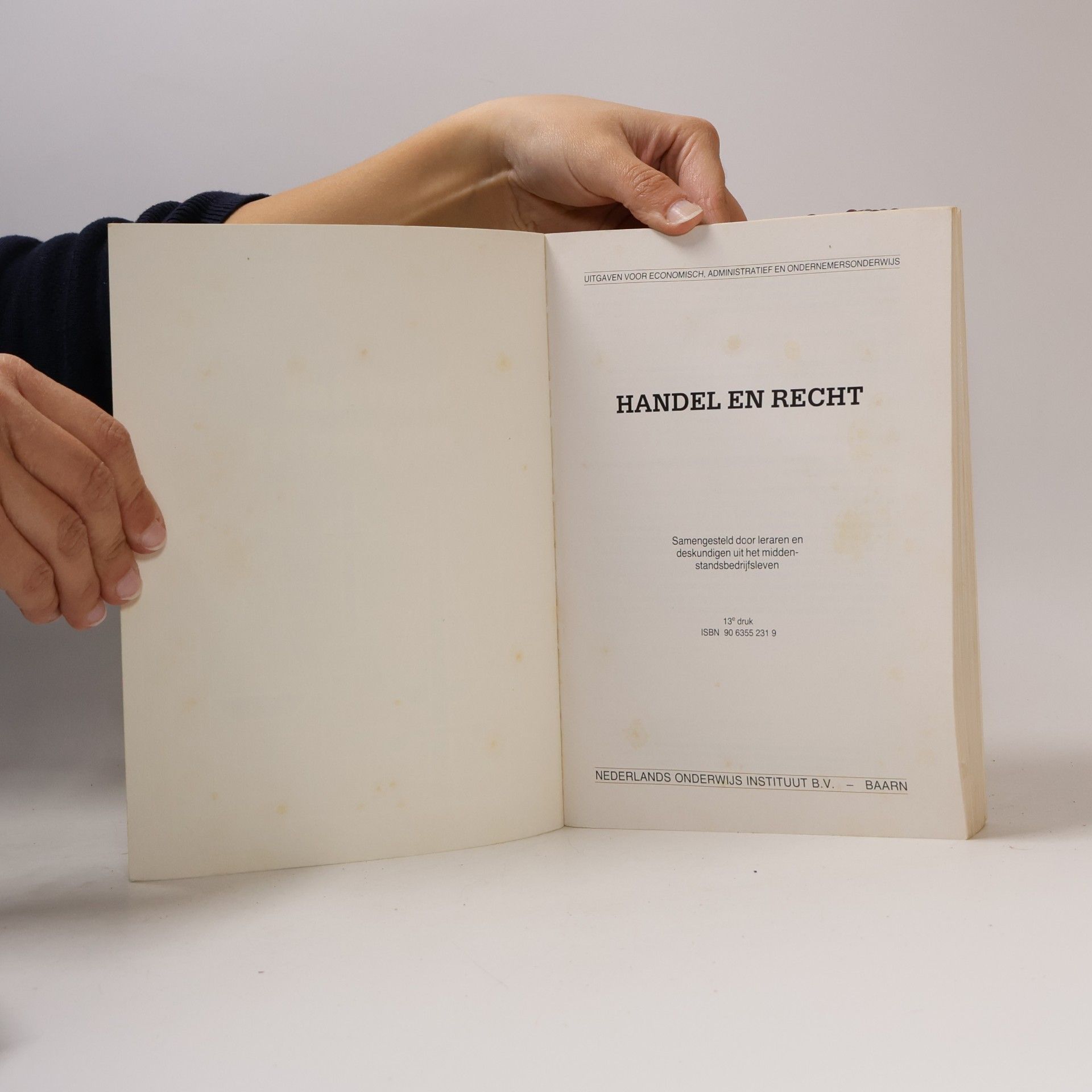 Collectif d'auteurs Handel en recht